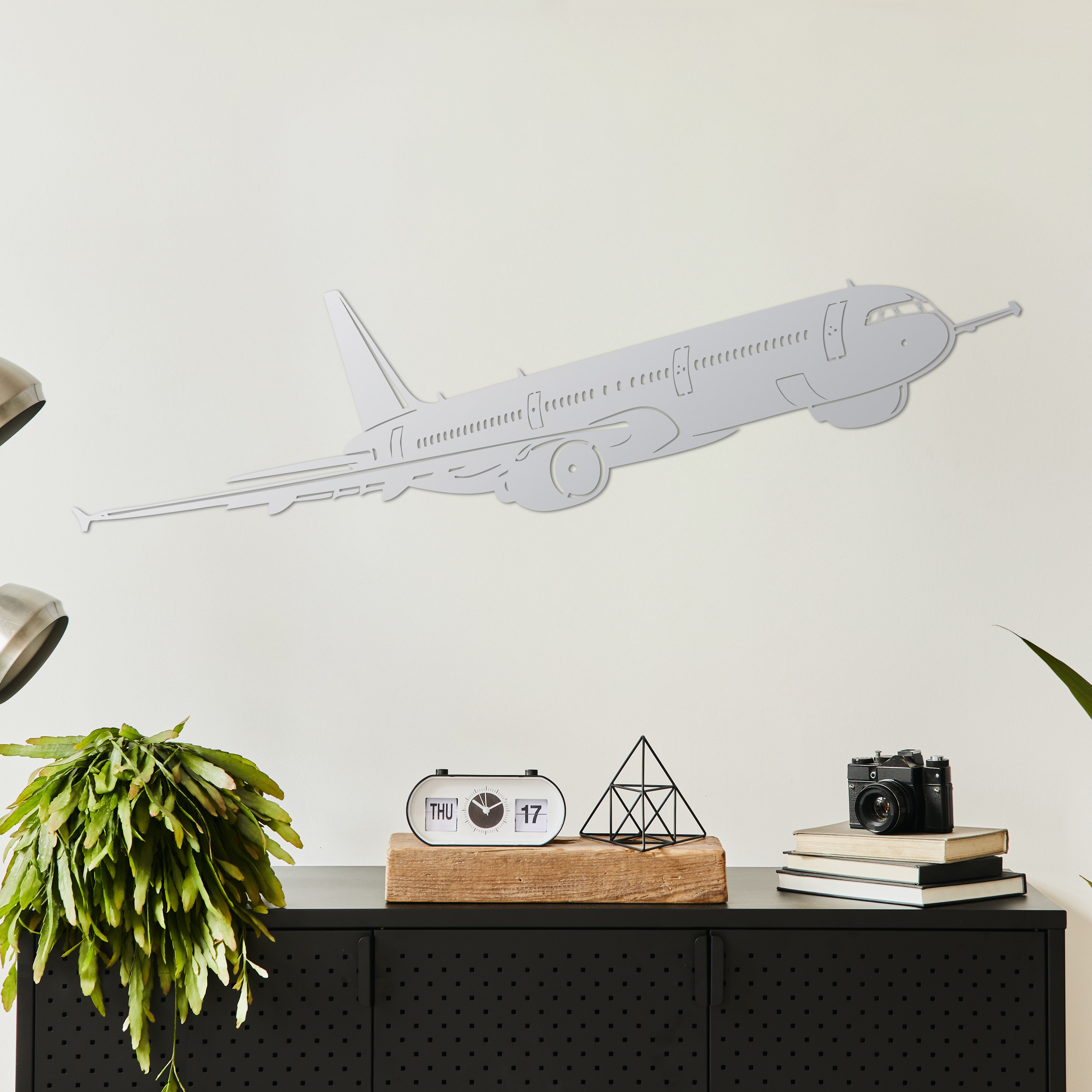 Airbus A321 – Uçak Metal Duvar Dekoru