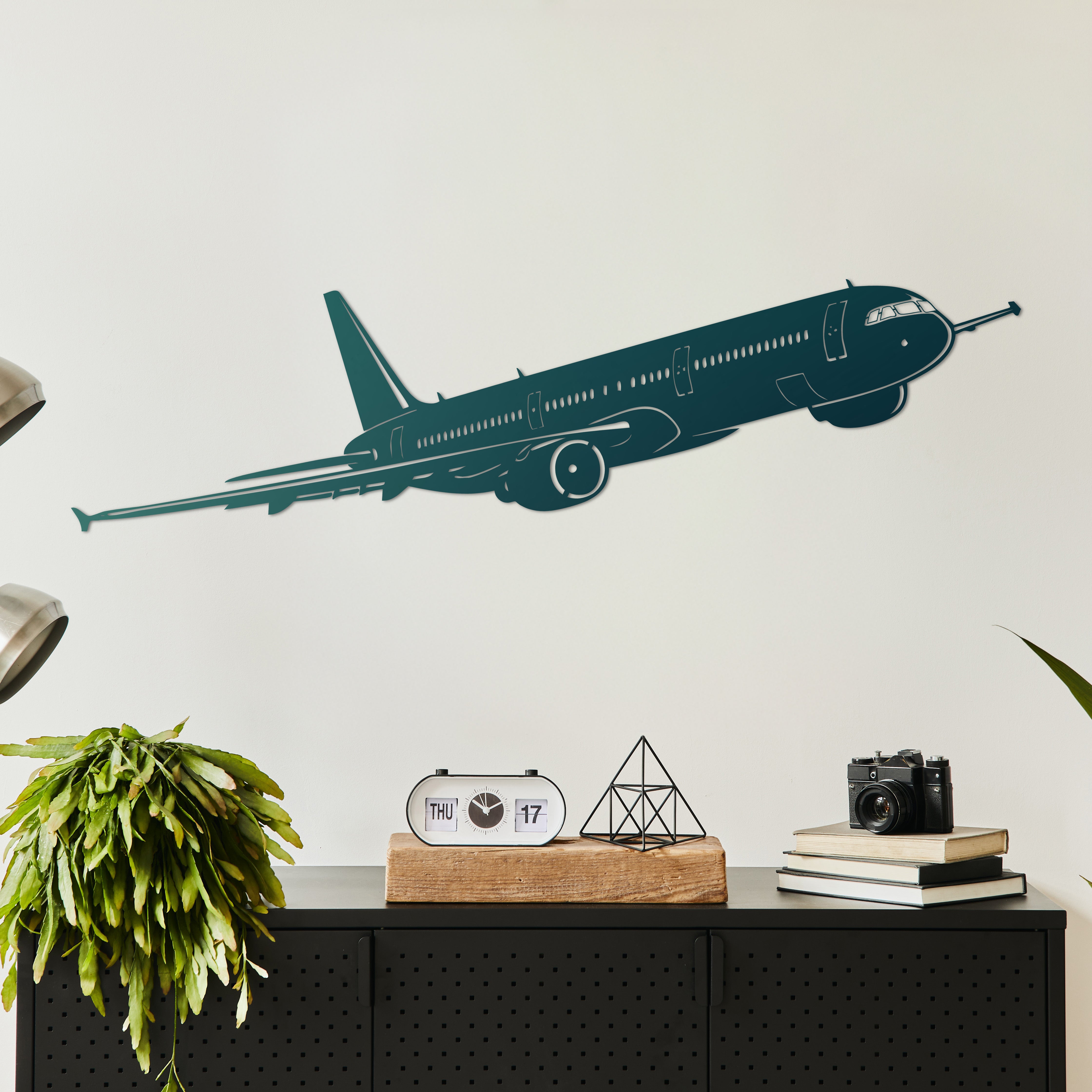 Airbus A321 – Uçak Metal Duvar Dekoru