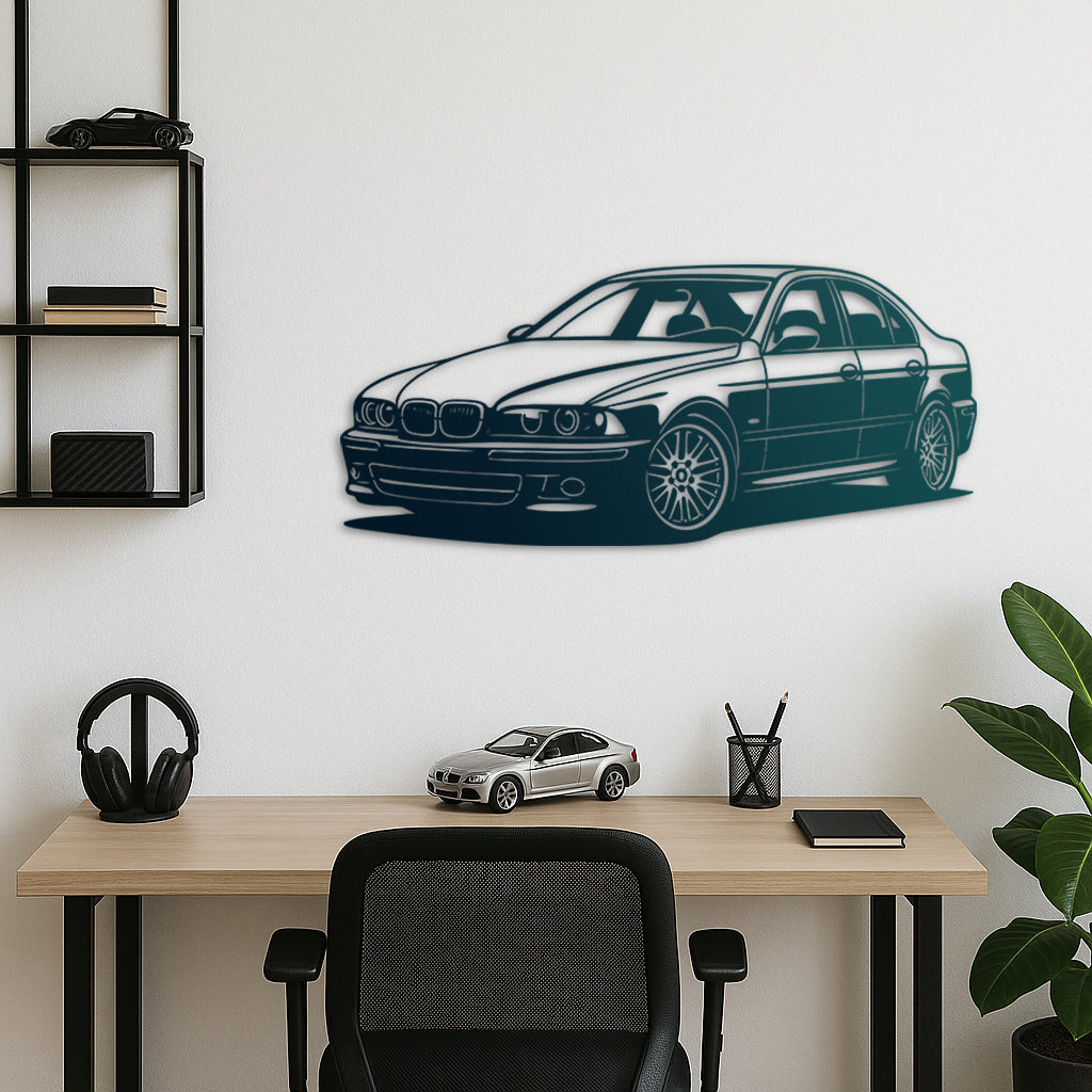 BMW E39 – Araba Metal Duvar Dekoru