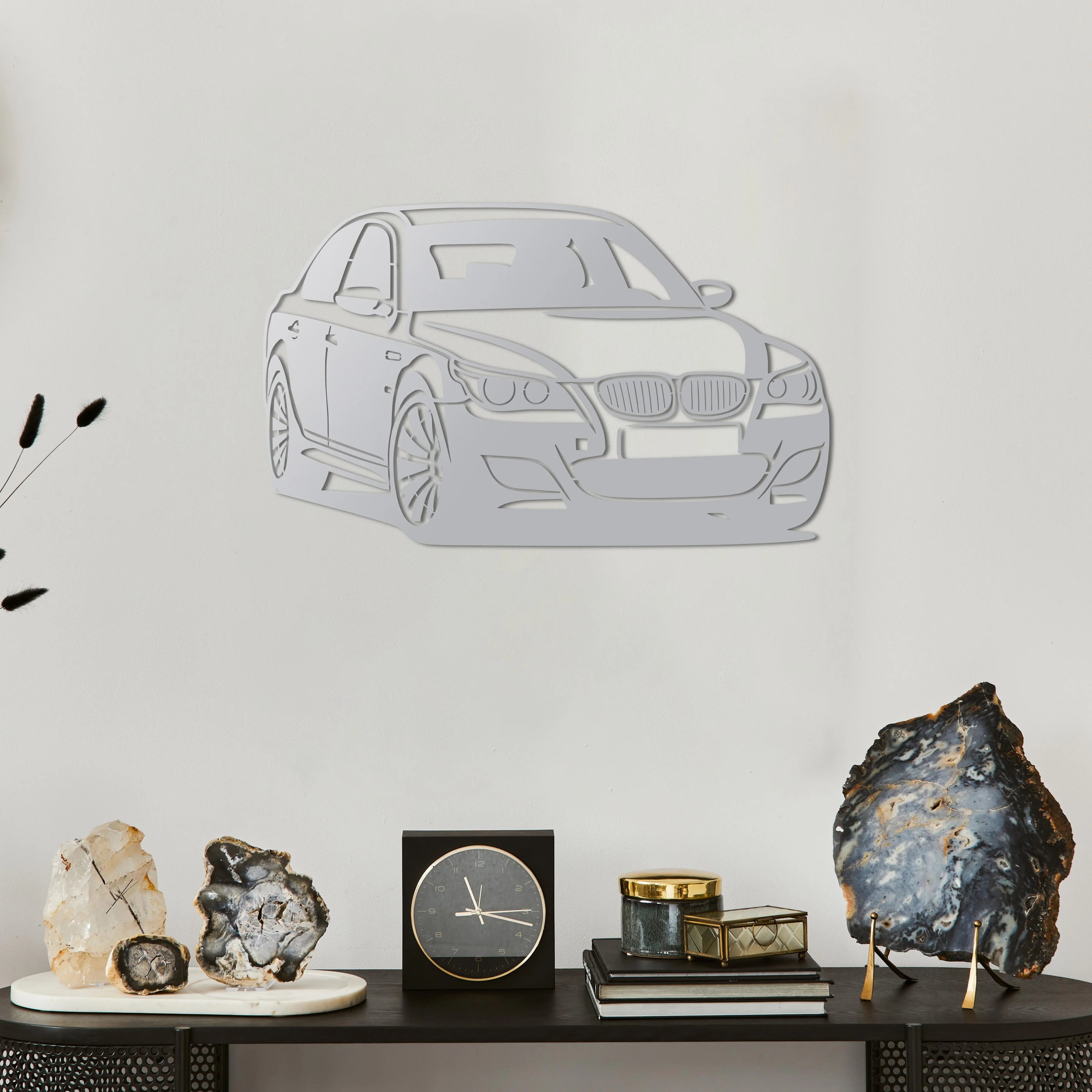 BMW E60 M5 – Araba Metal Duvar Dekoru Laser Artique