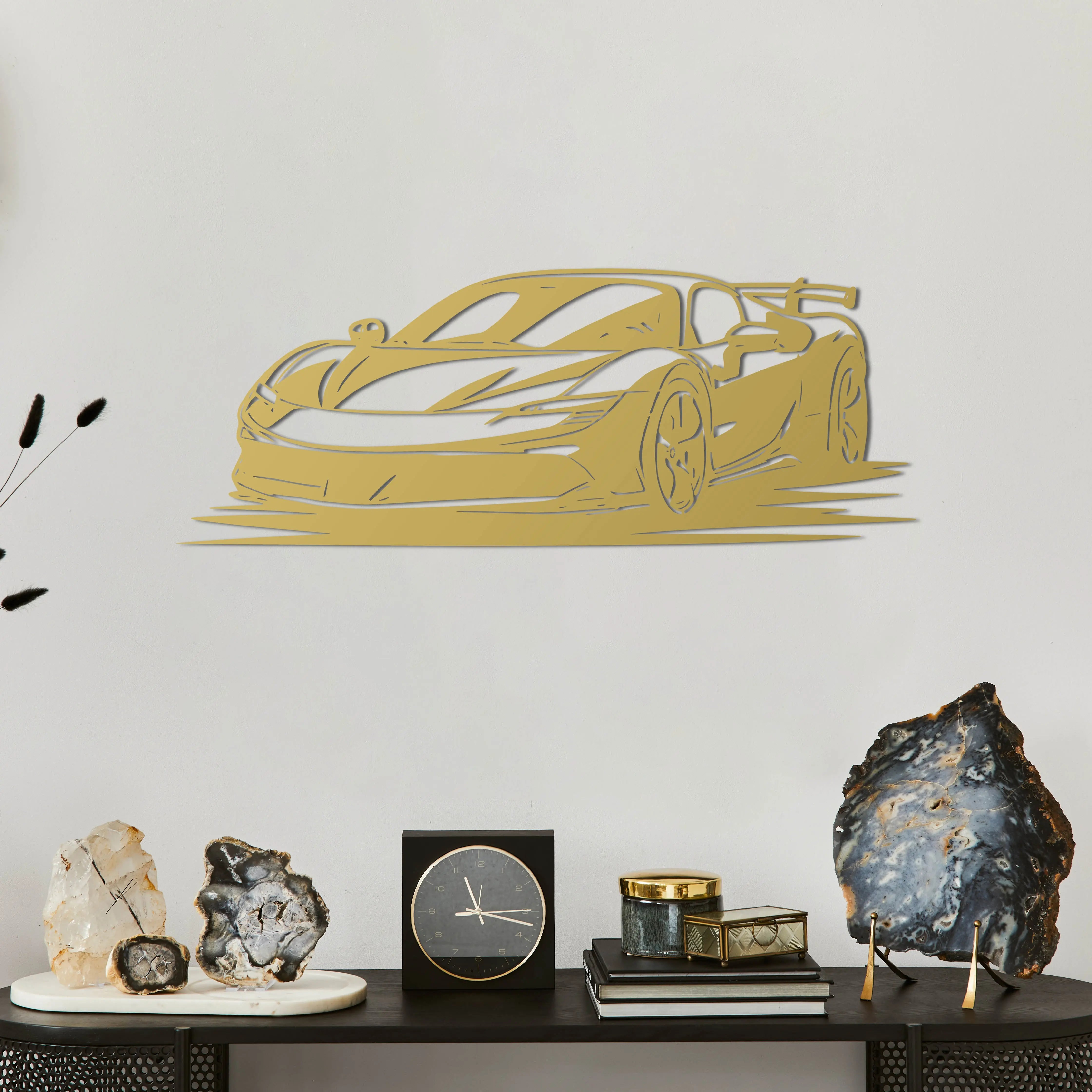 Ferrari SF90 Stradale – Araba Metal Duvar Dekoru Laser Artique