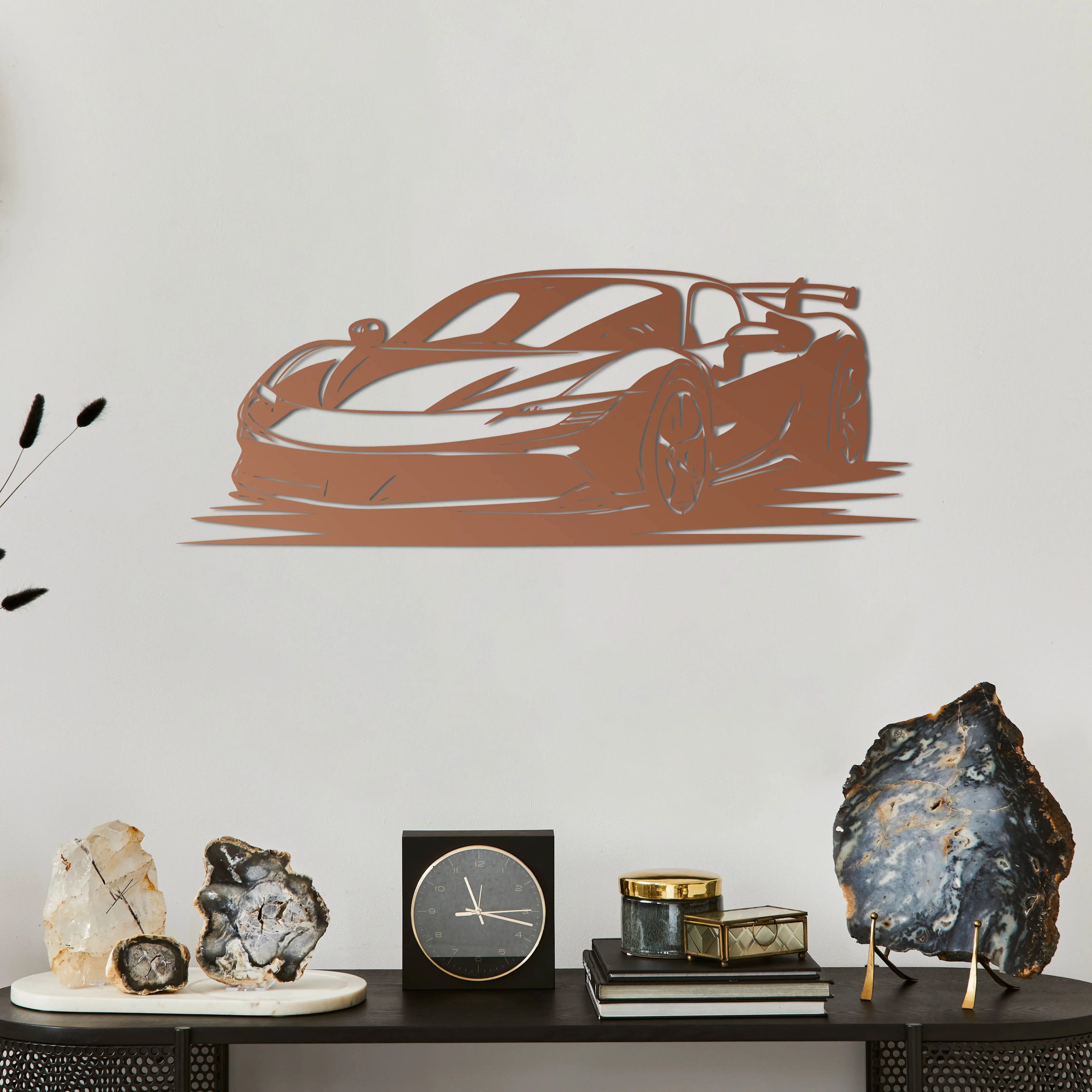 Ferrari SF90 Stradale – Araba Metal Duvar Dekoru Laser Artique