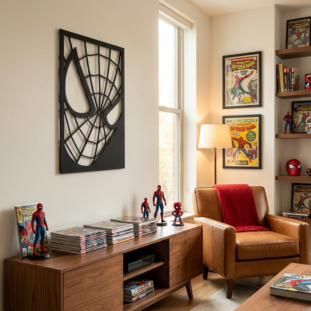 Ağların İçinden Metal Duvar Dekoru