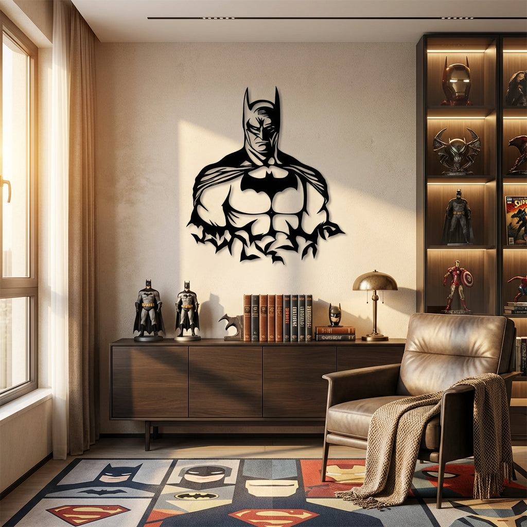 Gotham'ın Gözcüsü Metal Duvar Dekoru