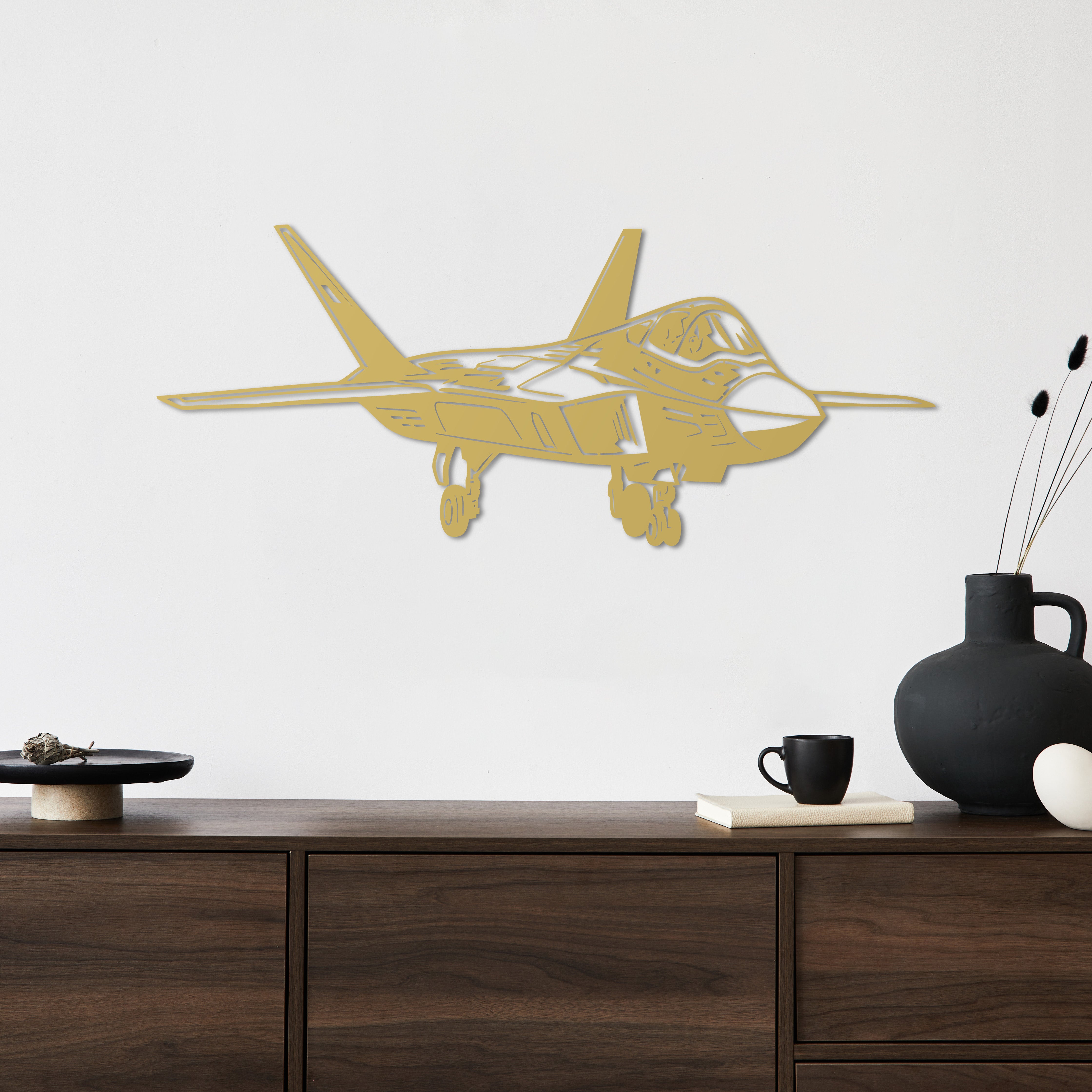 KAAN – 5. Nesil Savaş Uçağı Metal Duvar Dekoru