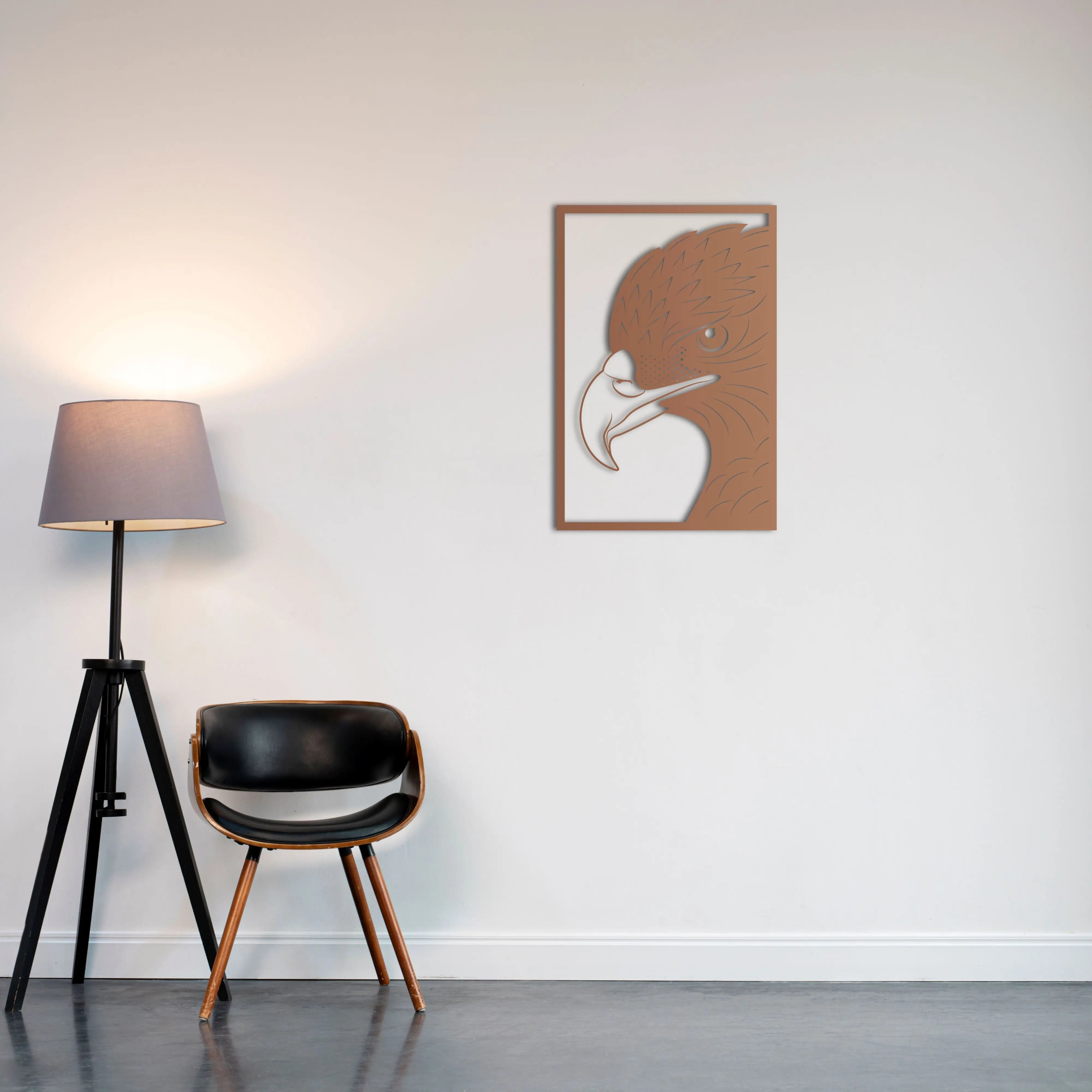 Kartal Pençesi Metal Duvar Dekoru Laser Artique