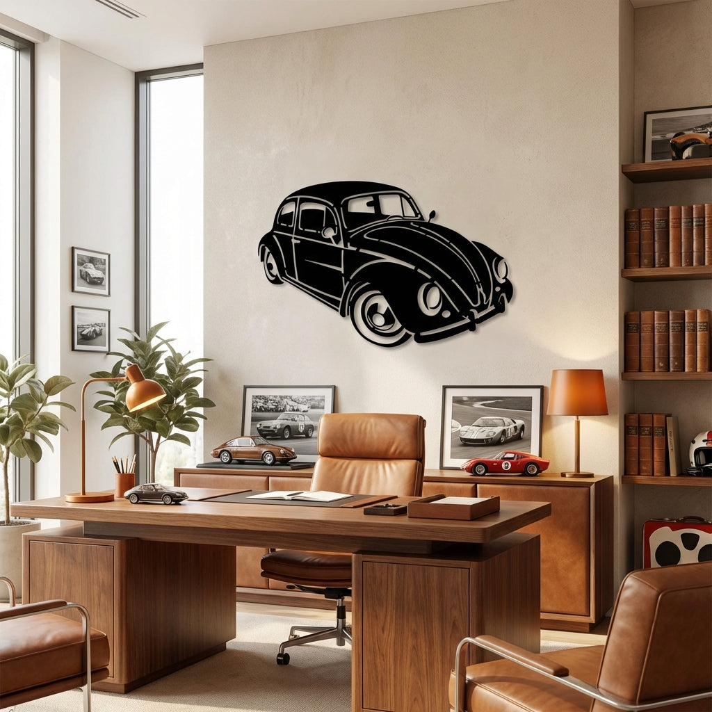 Klasik Vosvos – Araba Metal Duvar Dekoru