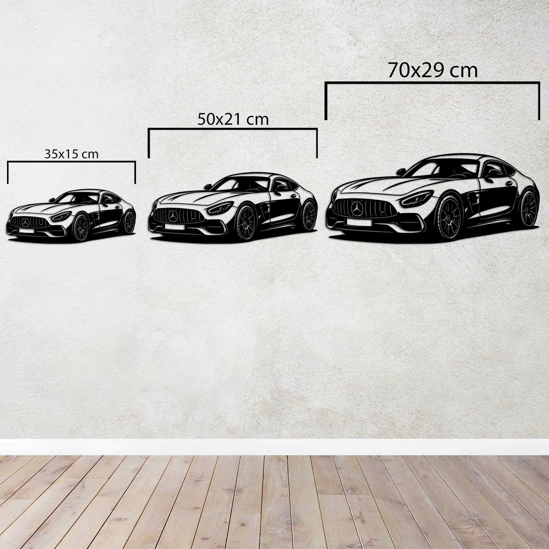 Mercedes-AMG GT – Araba Metal Duvar Dekoru