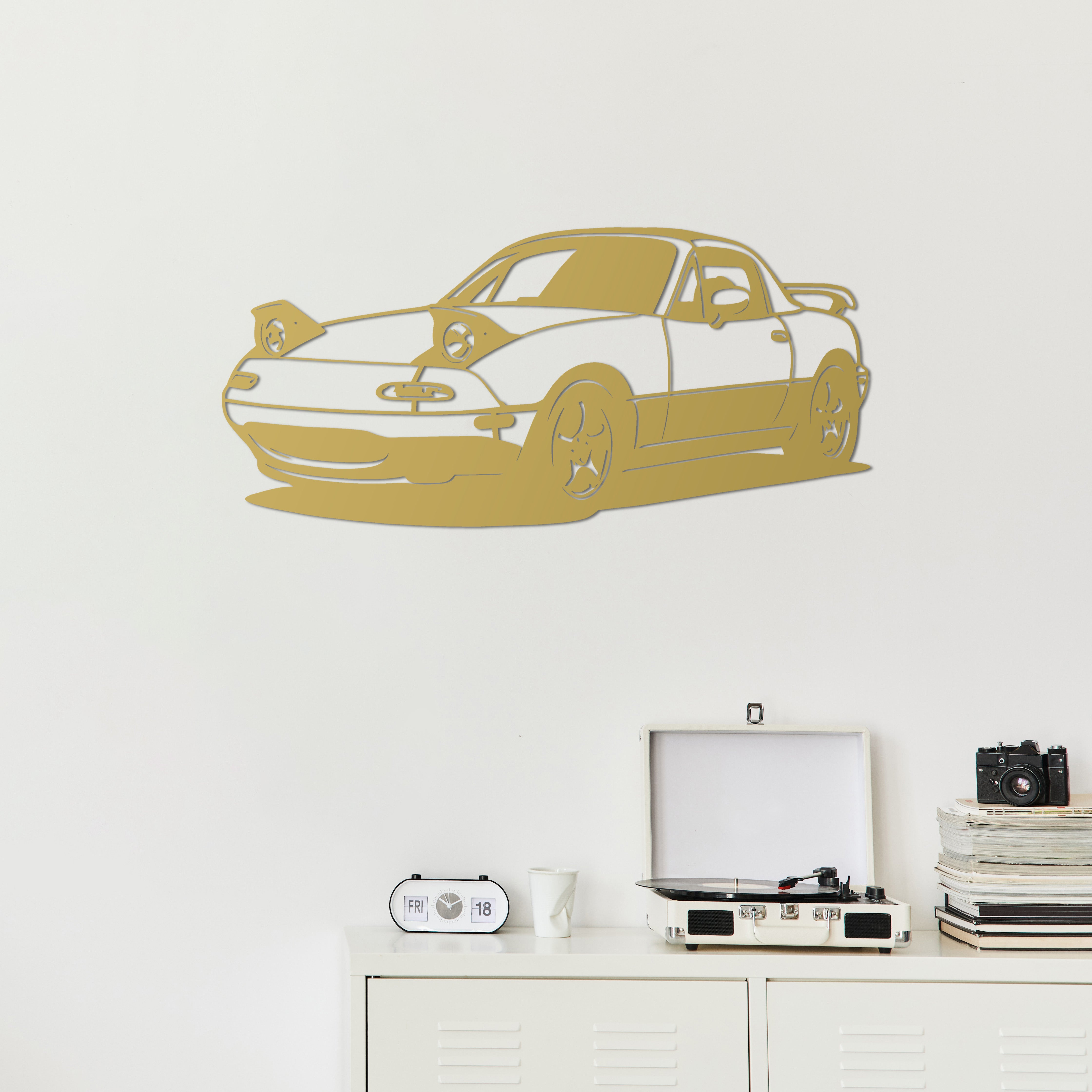 Mazda MX-5 Miata – Araba Metal Duvar Dekoru