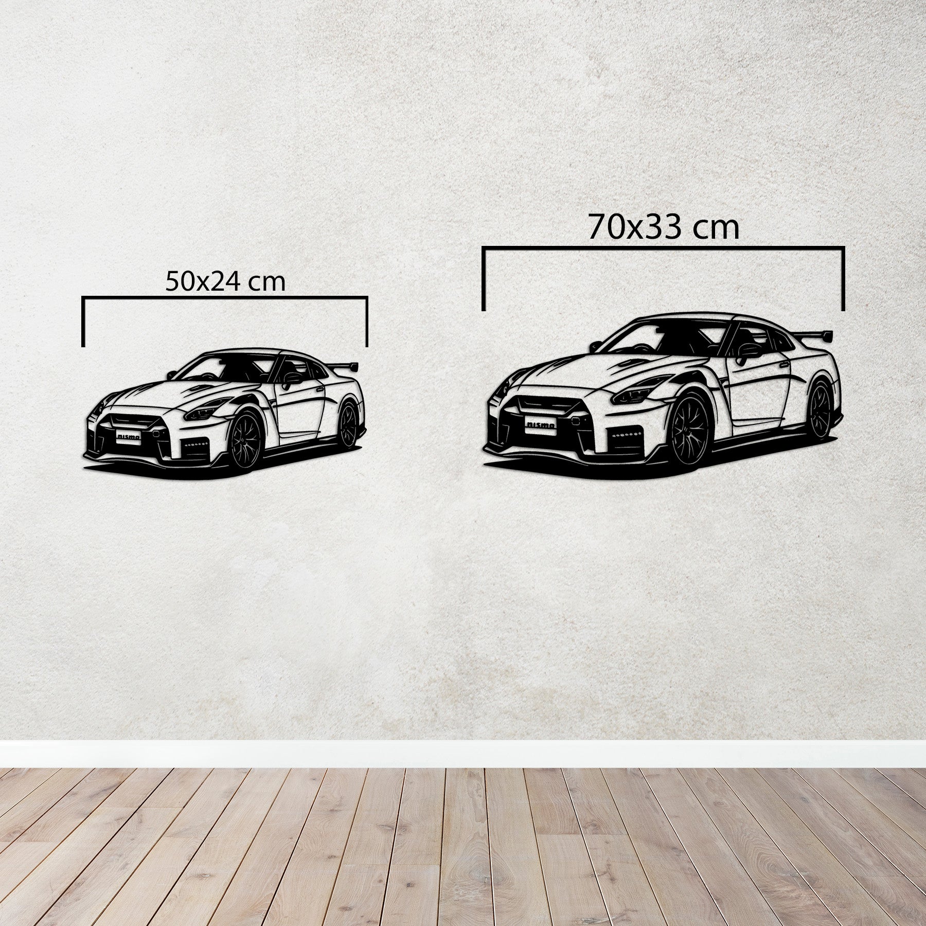 Nissan GT-R – Araba Metal Duvar Dekoru