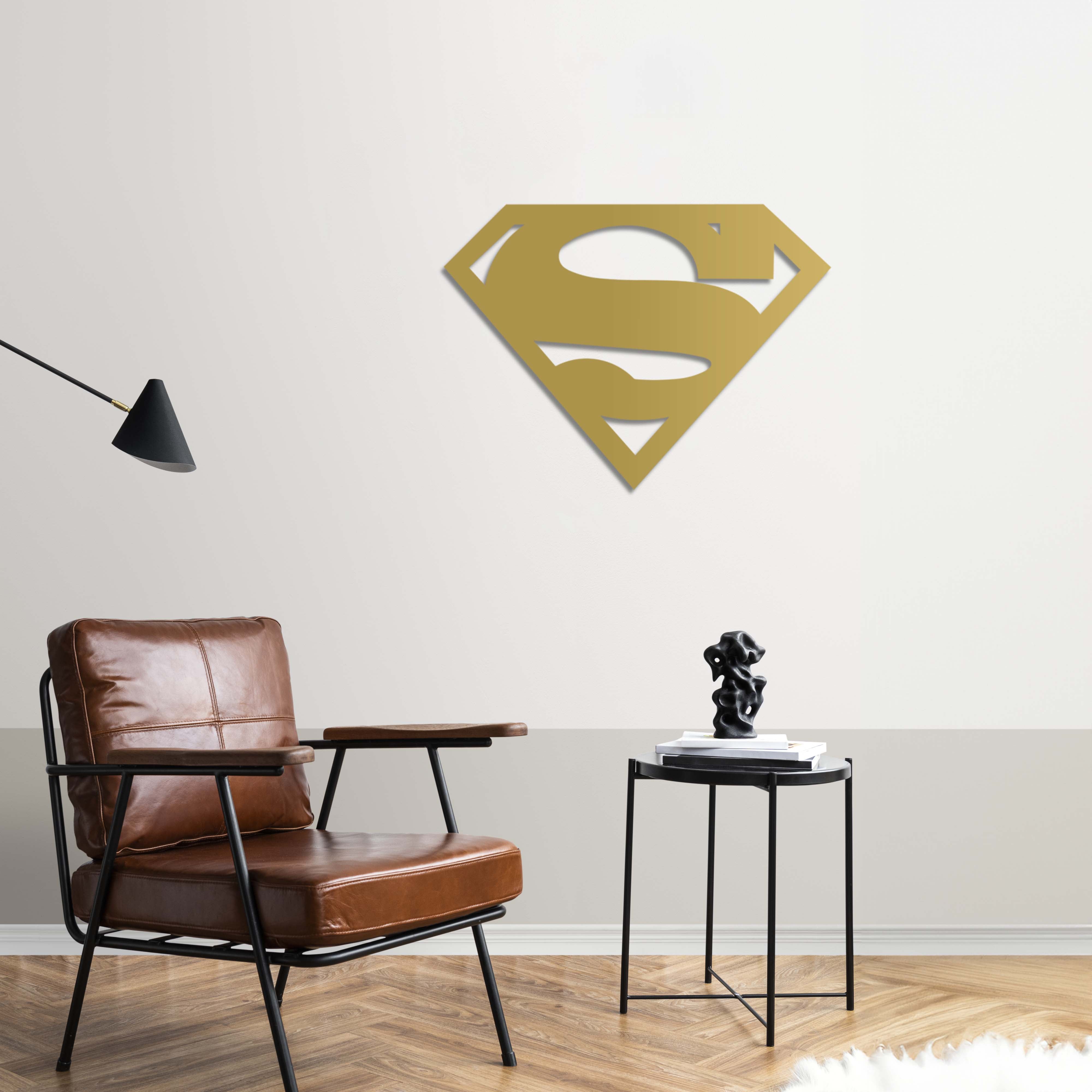 Superman Metal Duvar Dekoru