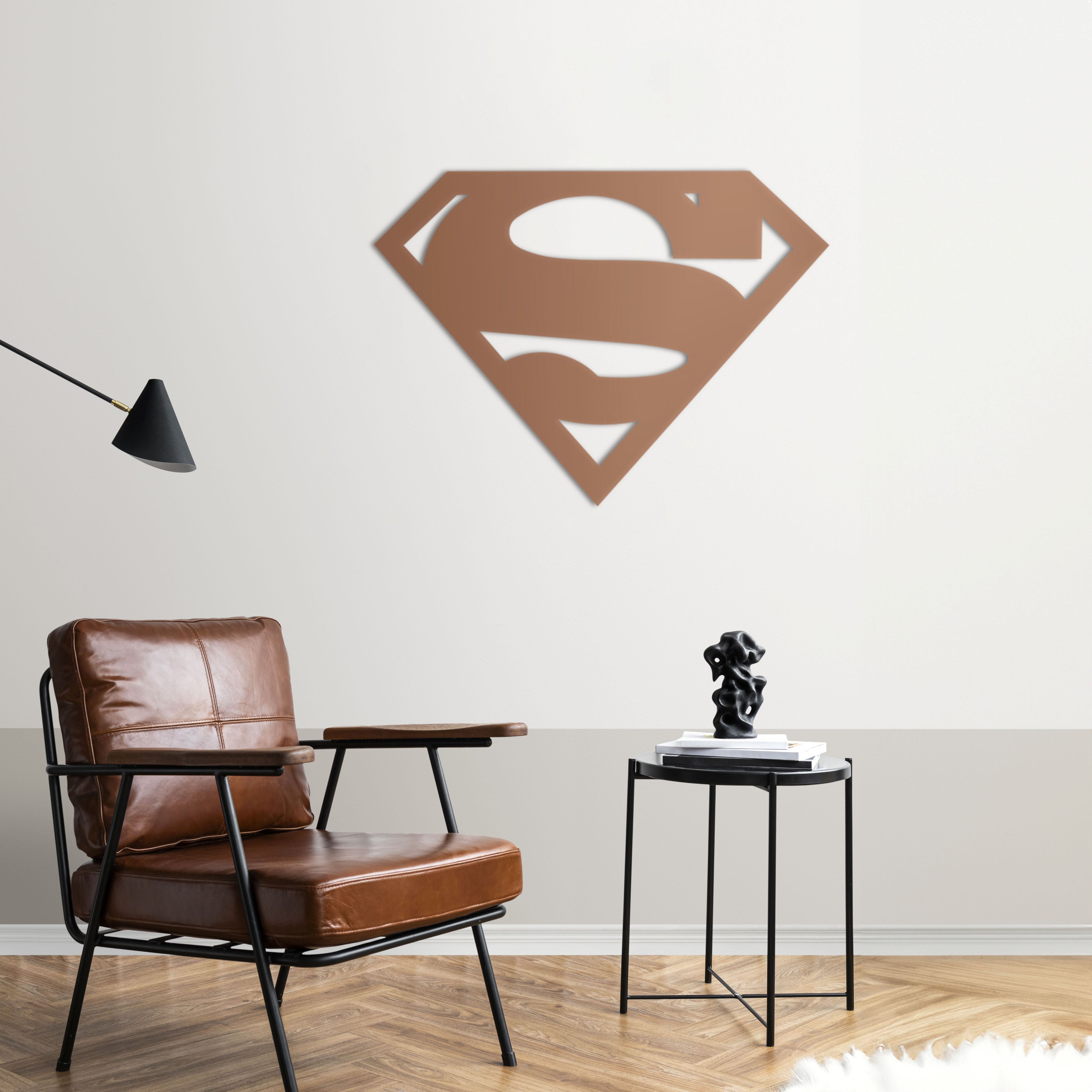 Superman Metal Duvar Dekoru