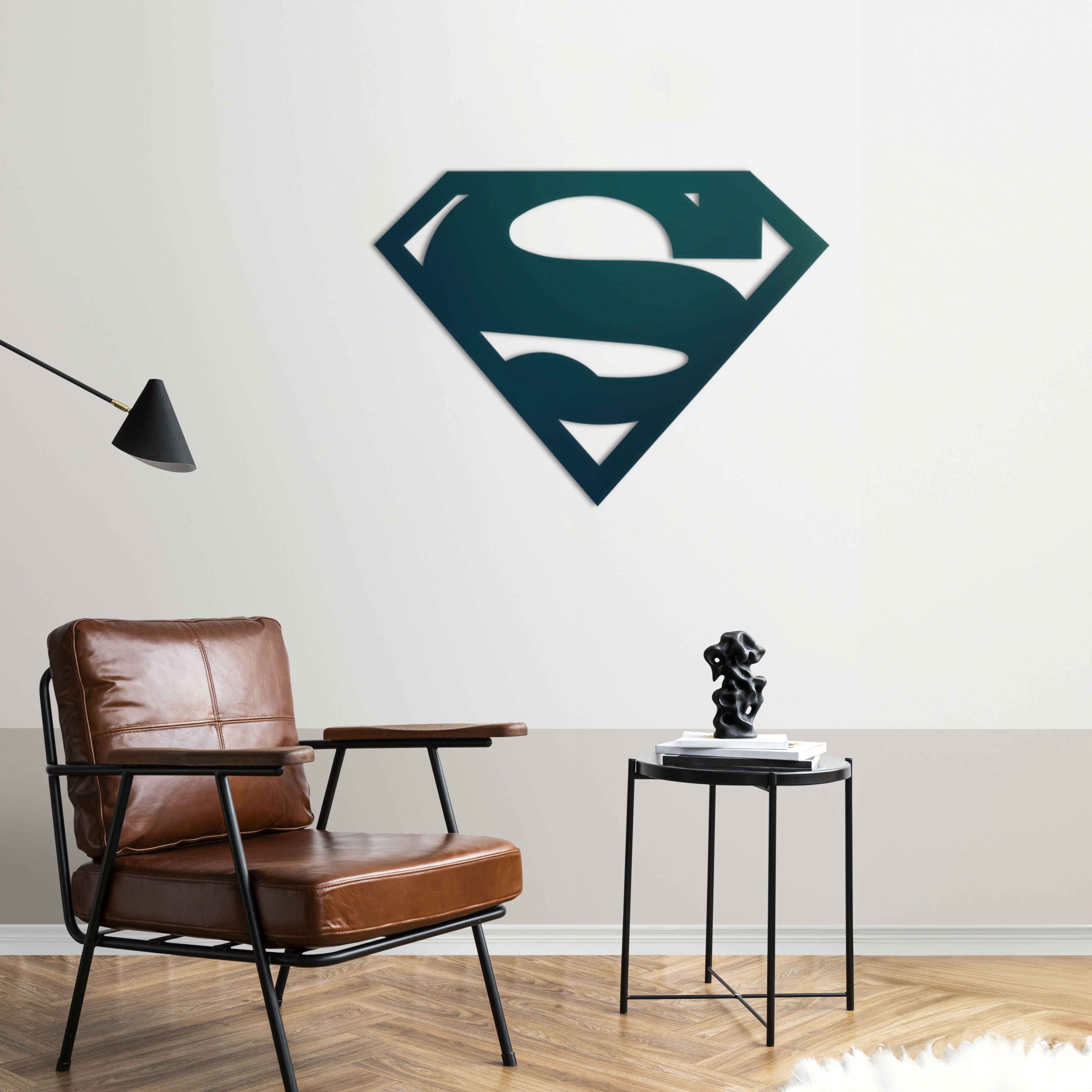 Superman Metal Duvar Dekoru