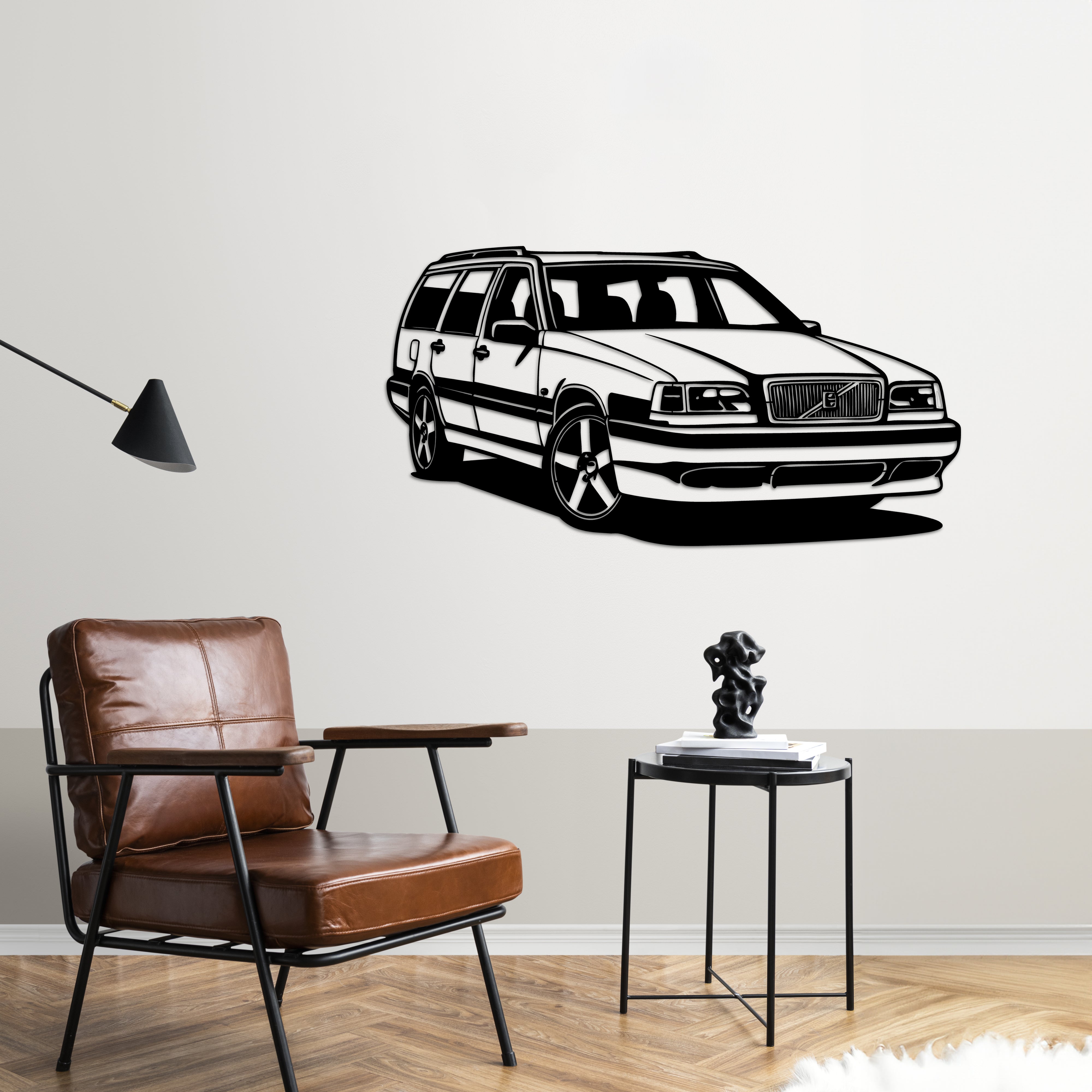 Volvo 850 R – Araba Metal Duvar Dekoru Laser Artique