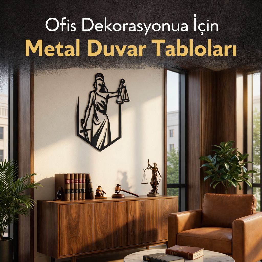 Ofis Dekorasyonunda Metal Duvar Tablolarının Etkisi