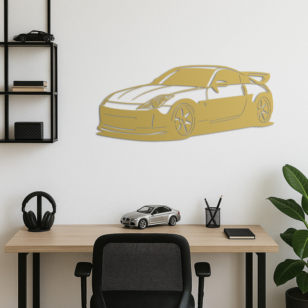 Nissan 350Z – Araba Metal Duvar Dekoru