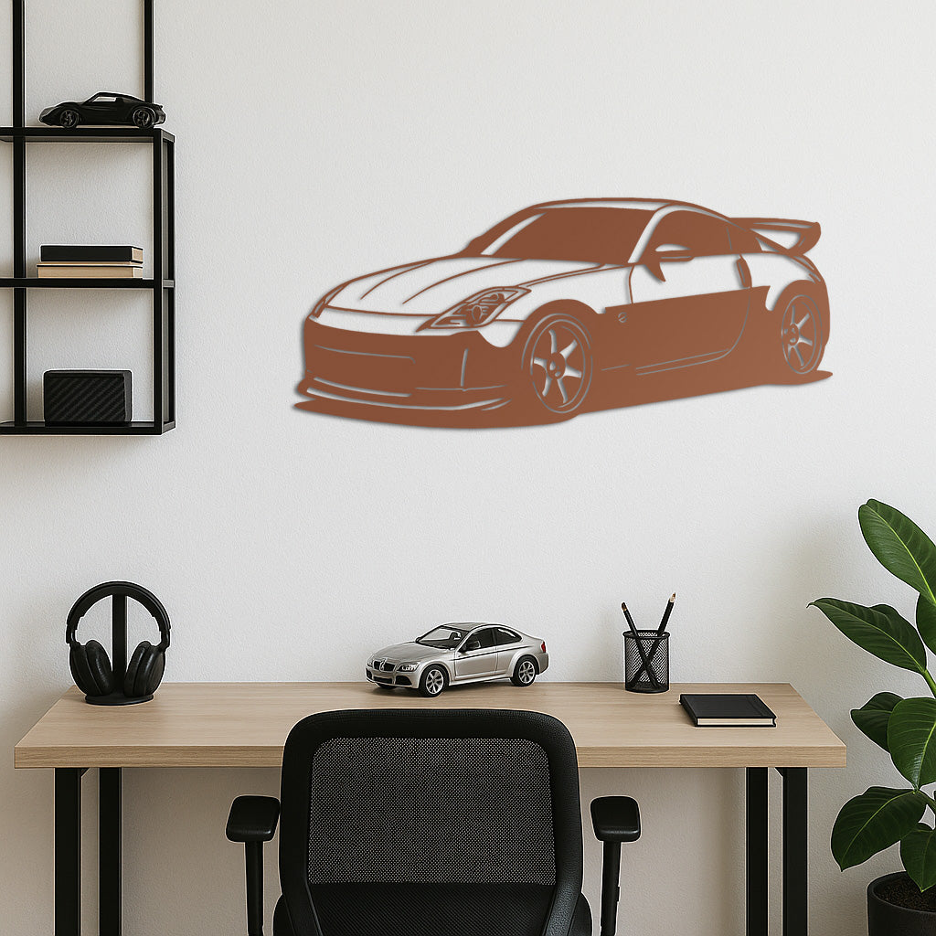 Nissan 350Z – Araba Metal Duvar Dekoru