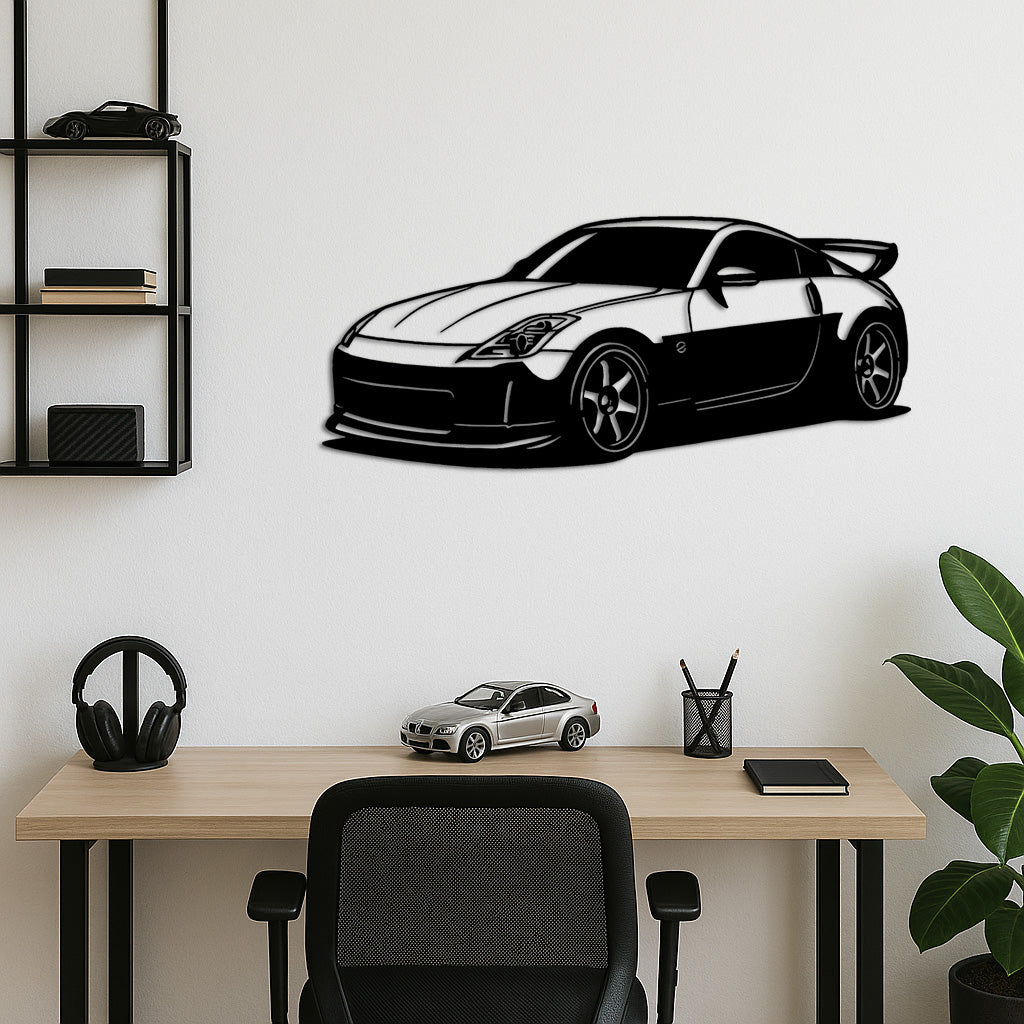 Nissan 350Z – Araba Metal Duvar Dekoru