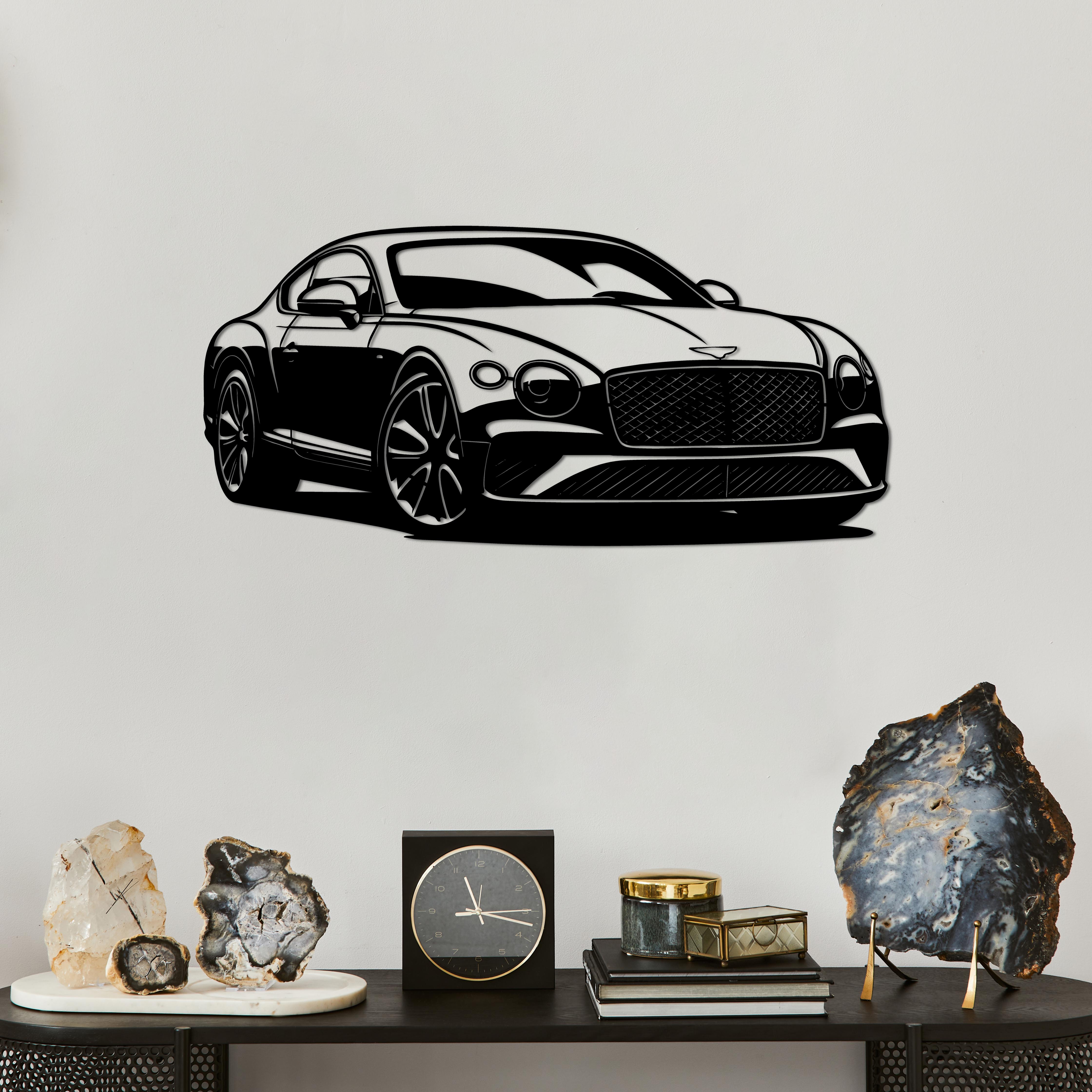 Bentley Continental GT – Metal Duvar Dekoru