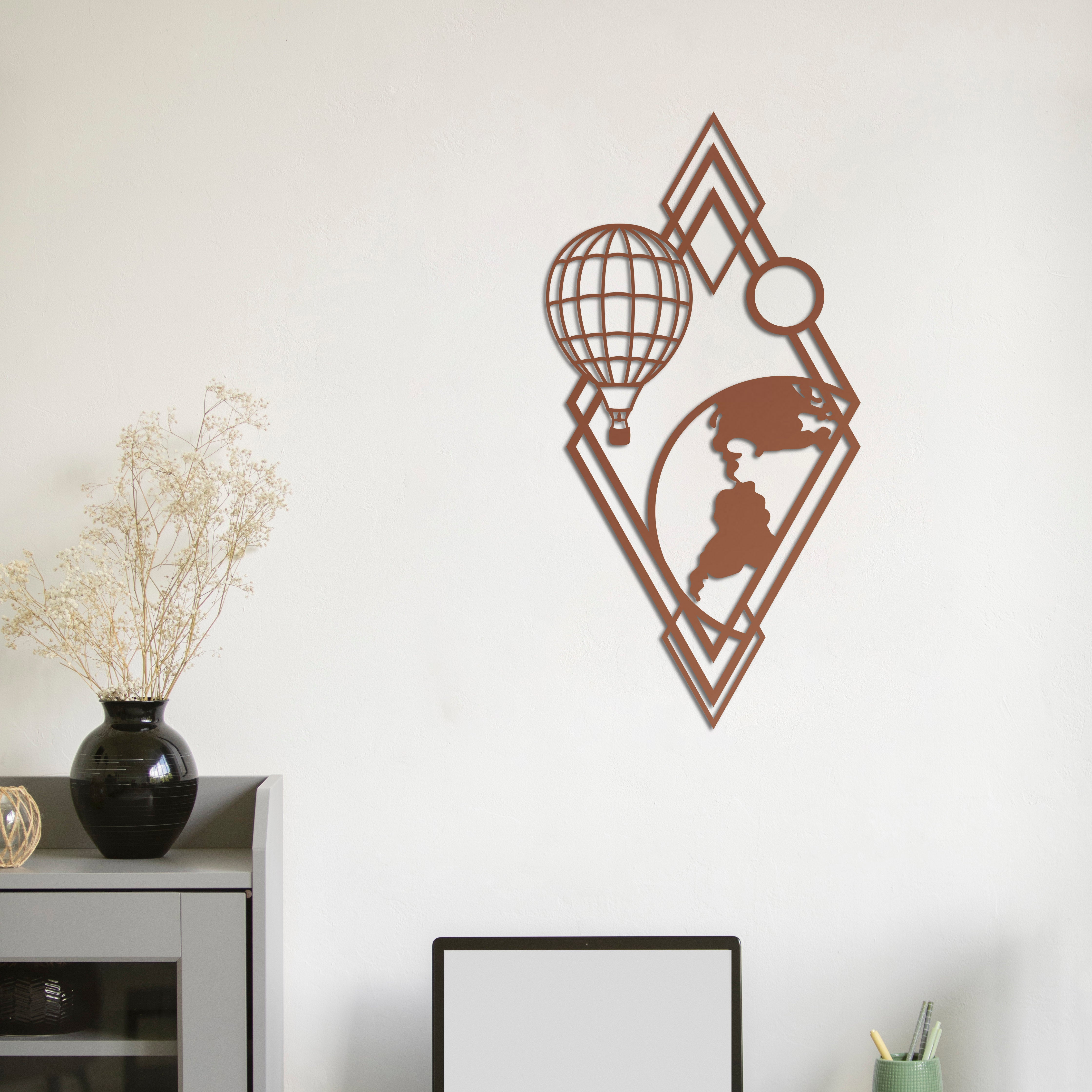 Gökyüzüne Yolculuk – Metal Duvar Dekoru Laser Artique