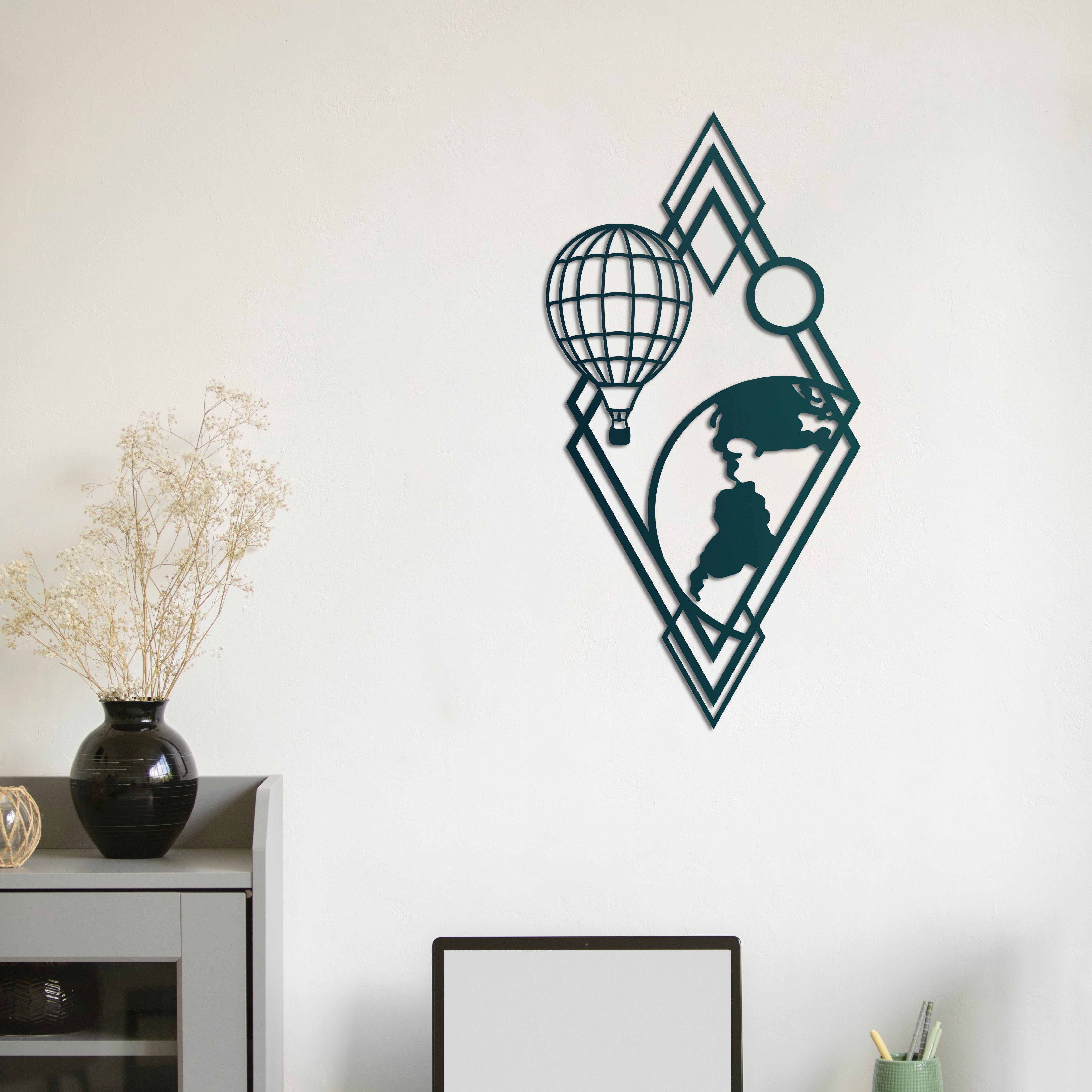 Gökyüzüne Yolculuk – Metal Duvar Dekoru Laser Artique