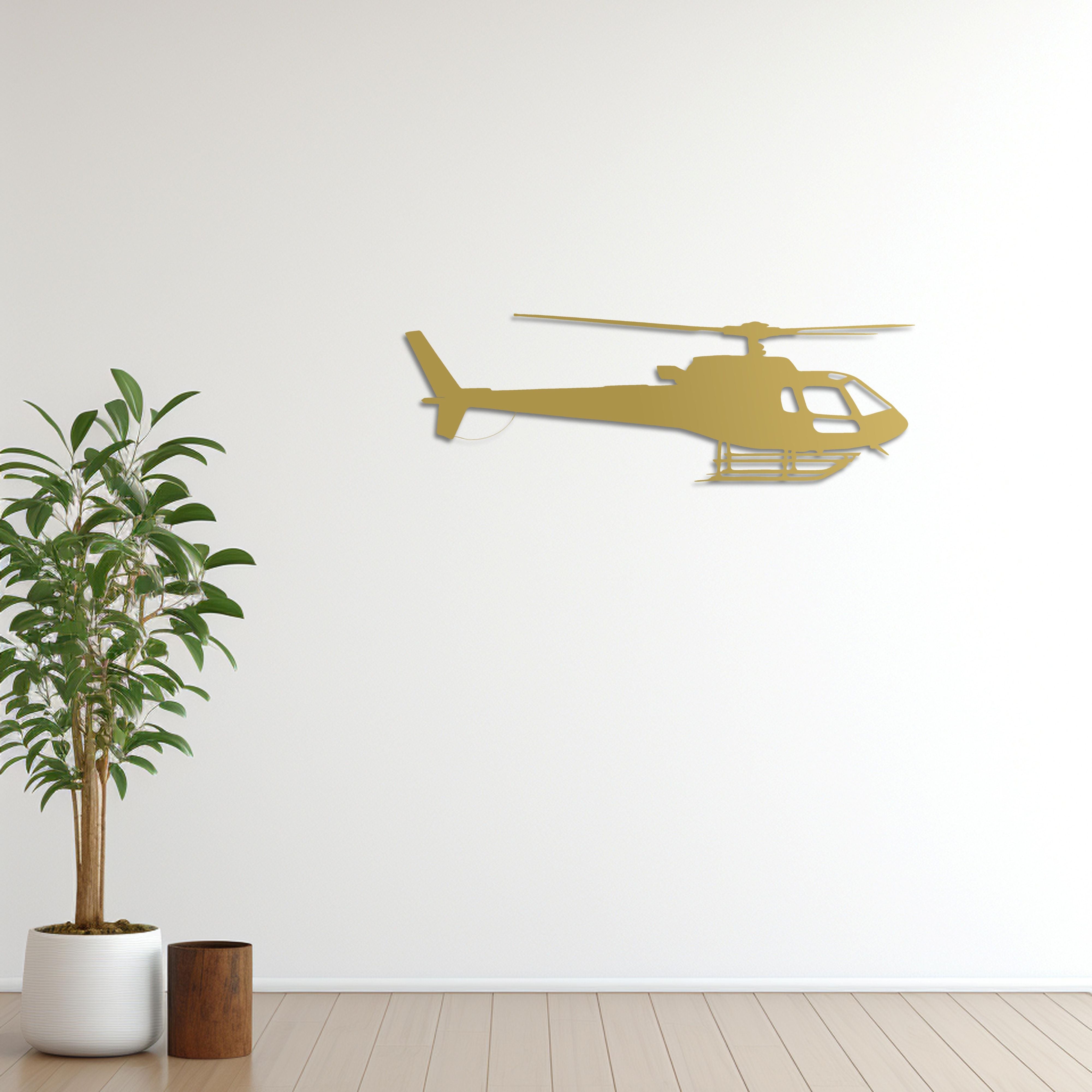 Airbus H125 – Helikopter Metal Duvar Dekoru