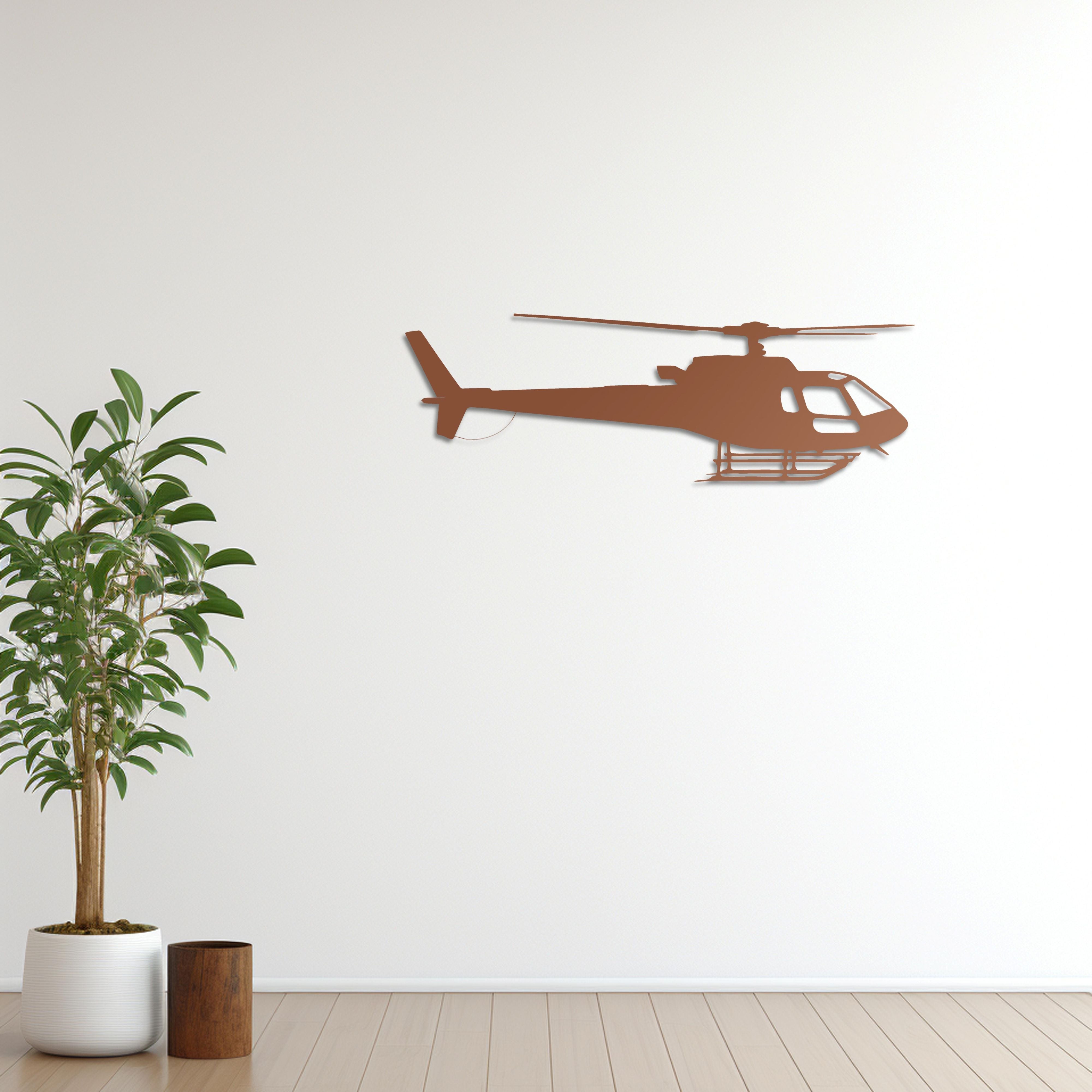Airbus H125 – Helikopter Metal Duvar Dekoru
