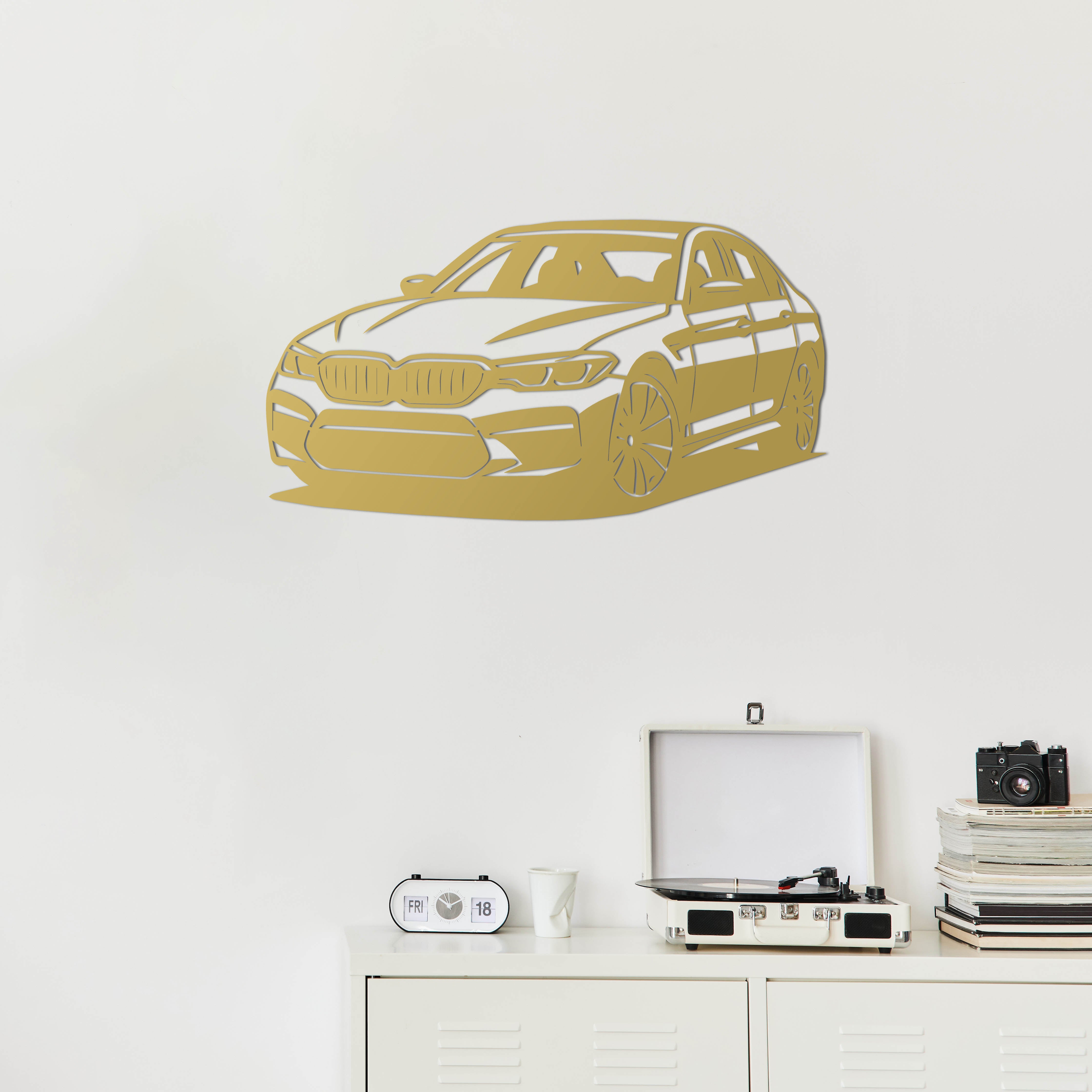BMW M5 – Araba Metal Duvar Dekoru