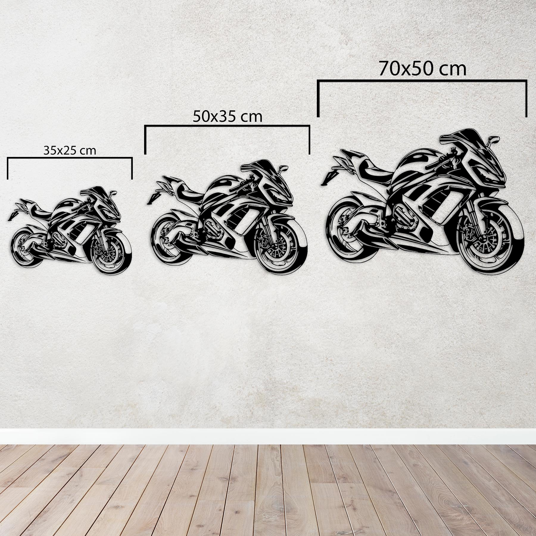 Kawasaki Ninja – Motor Metal Duvar Dekoru