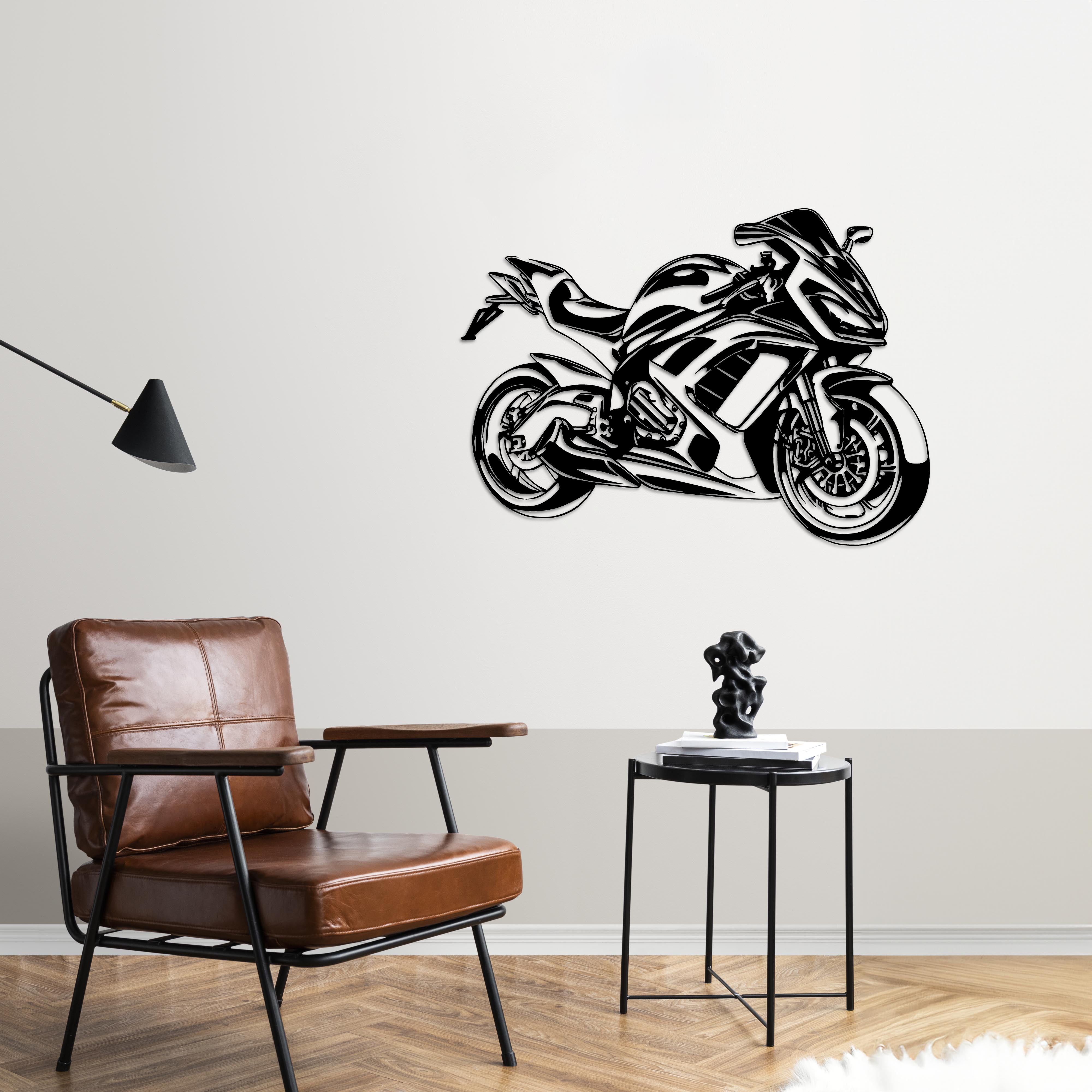 Kawasaki Ninja – Motor Metal Duvar Dekoru