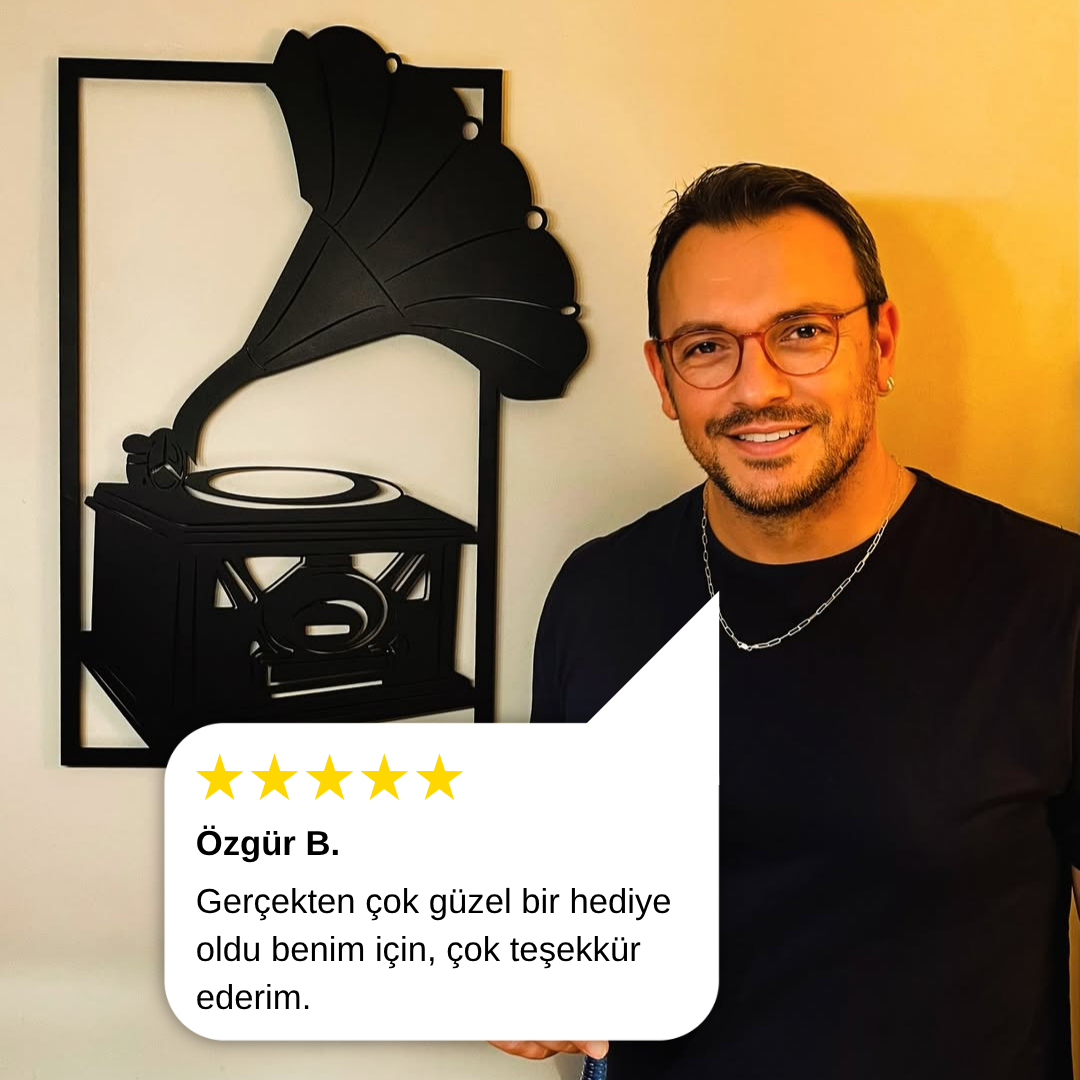 Zihin Küpü Metal Duvar Dekoru Laser Artique