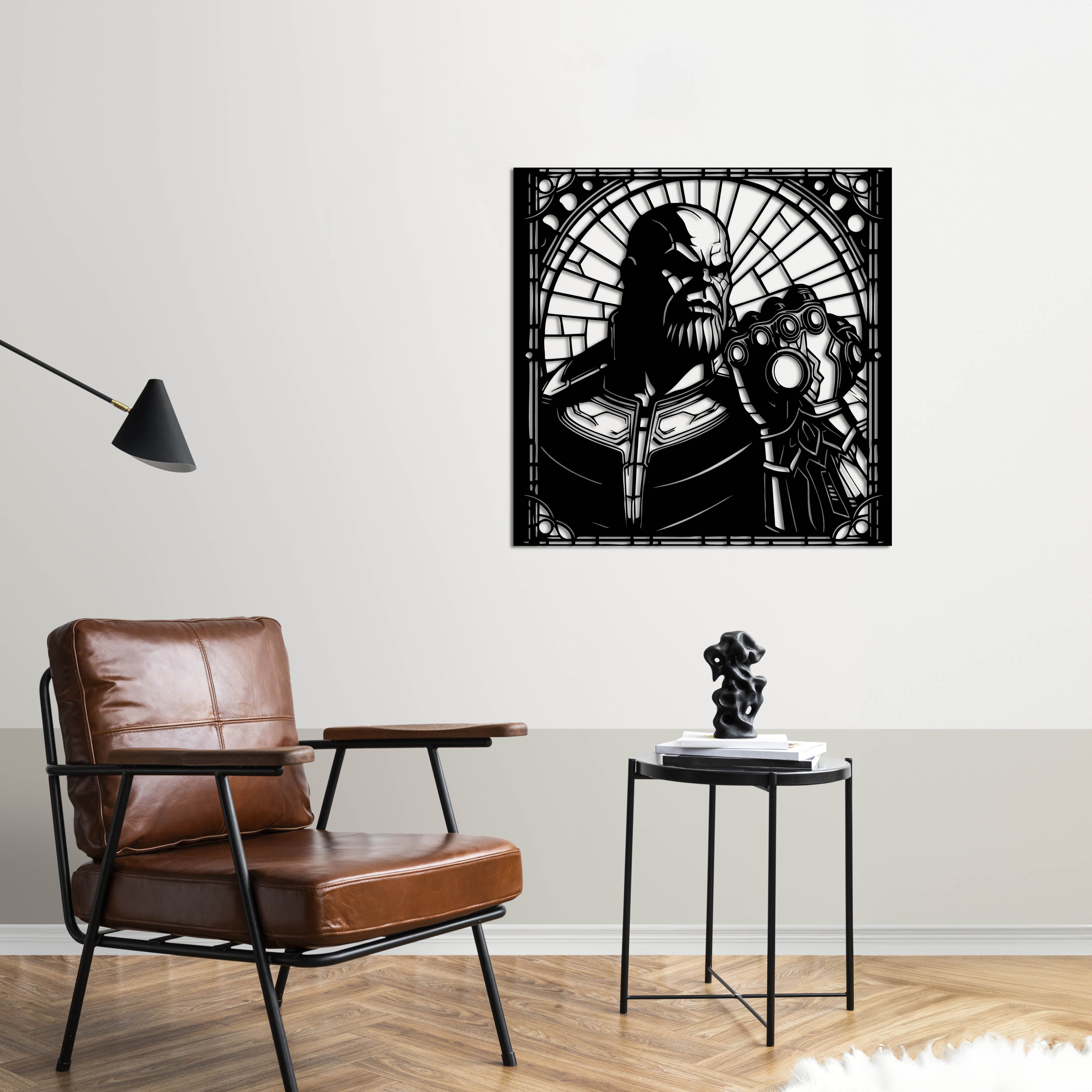 Taşların Efendisi Thanos Metal Duvar Dekoru