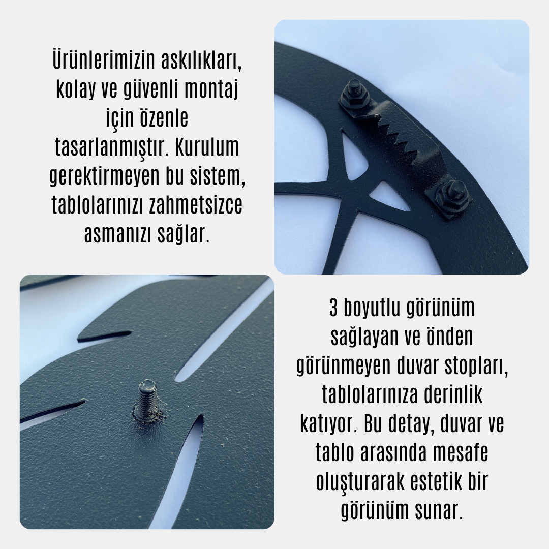 Bayraktar Kızılelma – Metal Duvar Dekoru