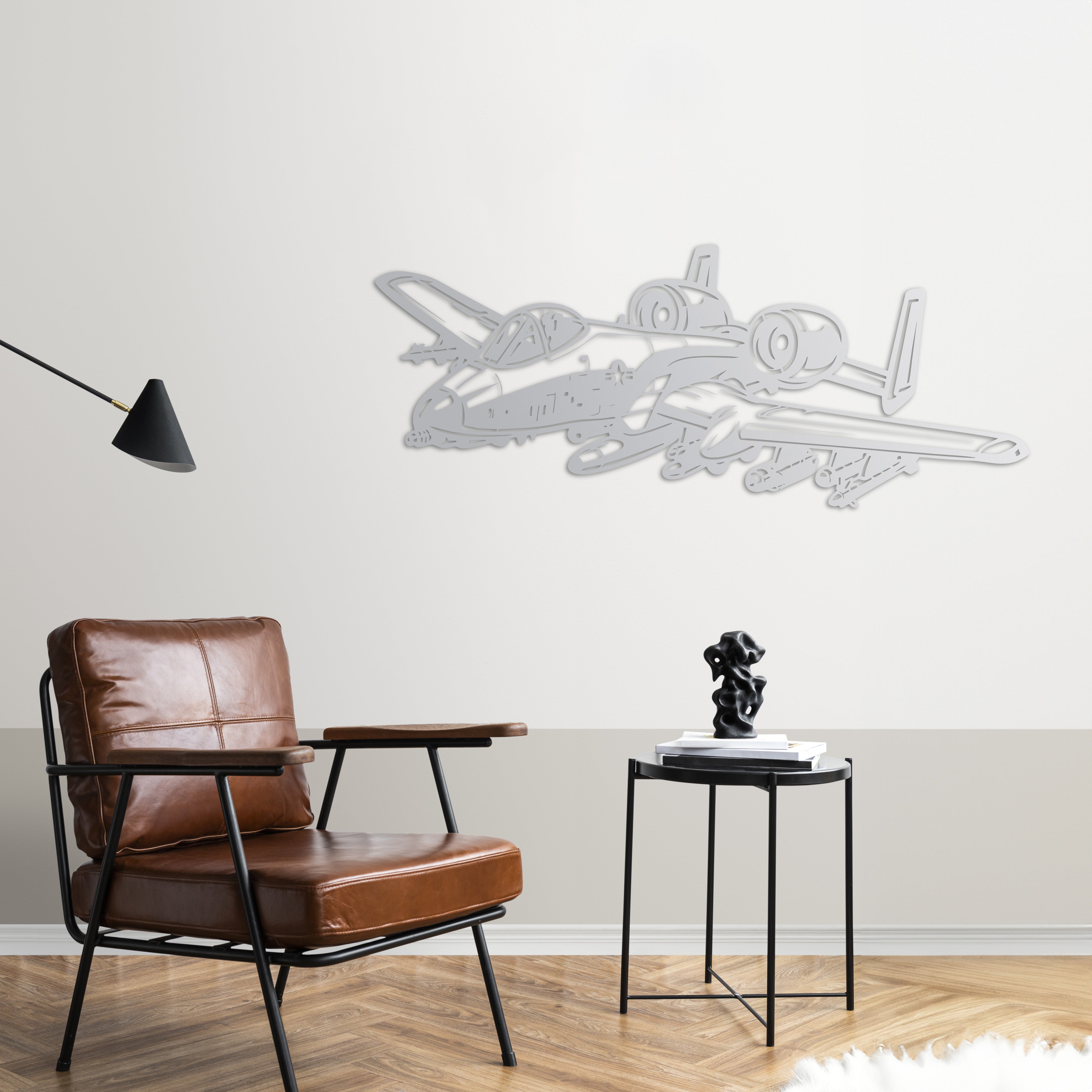 A-10 Thunderbolt – Jet Uçak Metal Duvar Dekoru