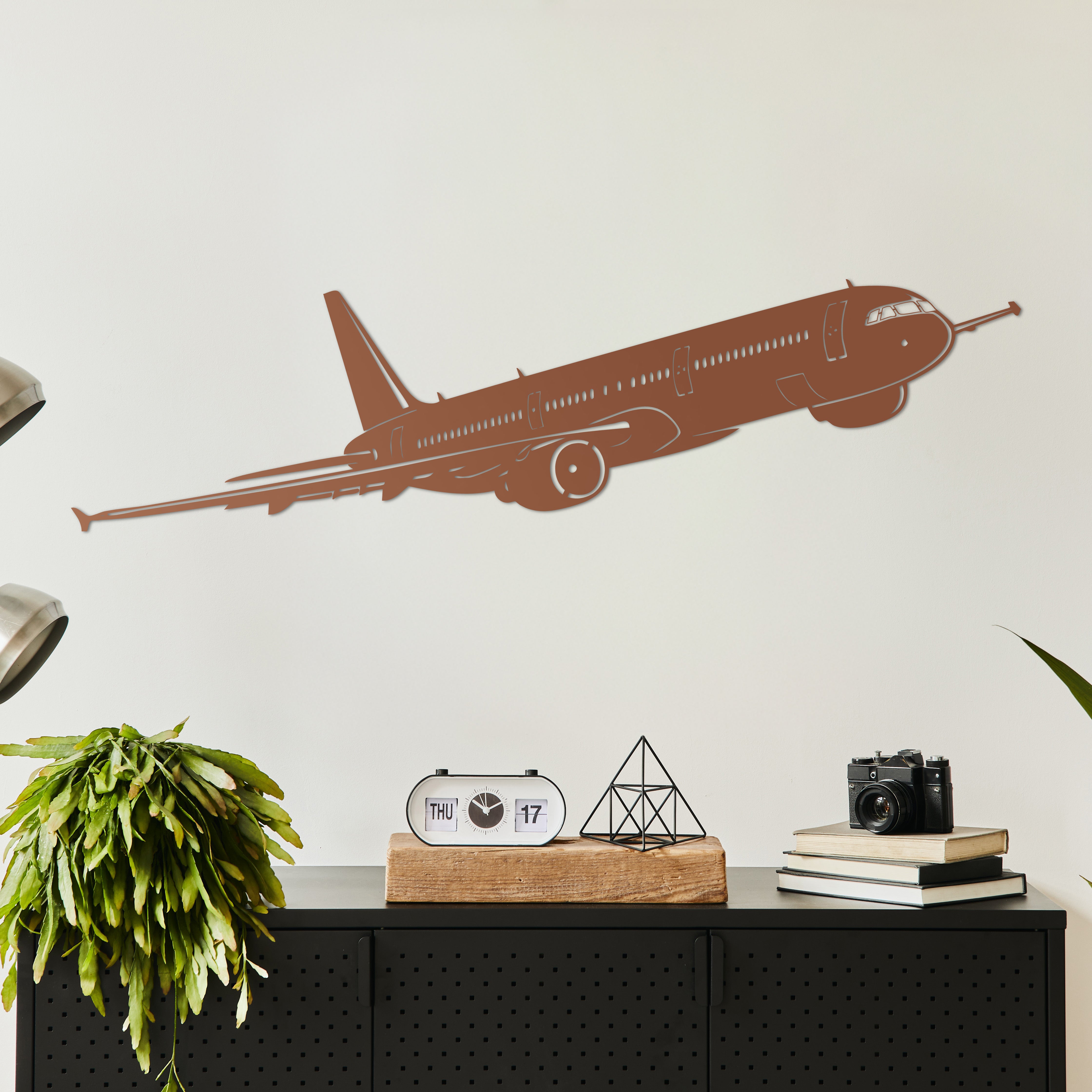 Airbus A321 – Uçak Metal Duvar Dekoru