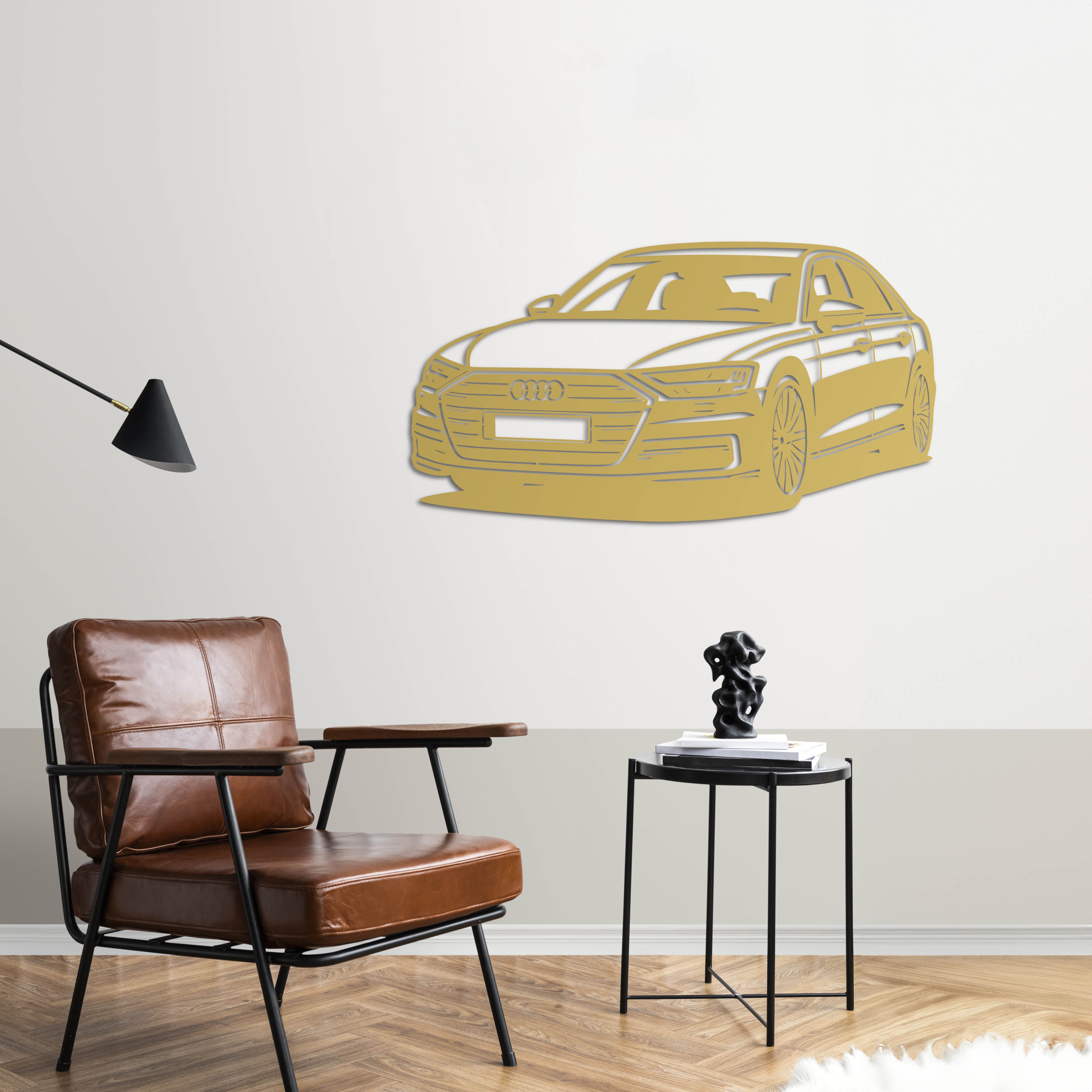 Audi A8 – Araba Metal Duvar Dekoru
