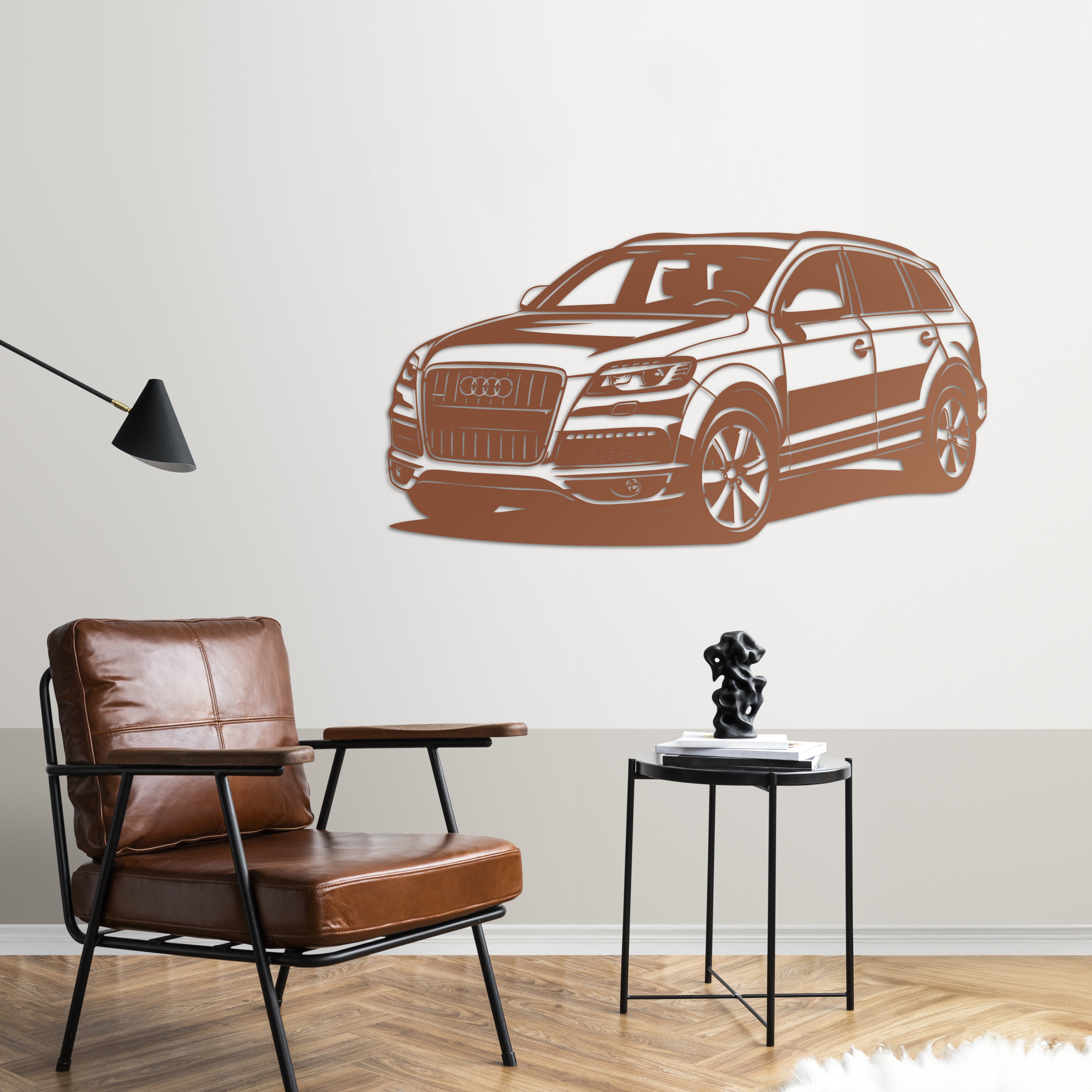 Audi Q7 – SUV Araba Metal Duvar Dekoru
