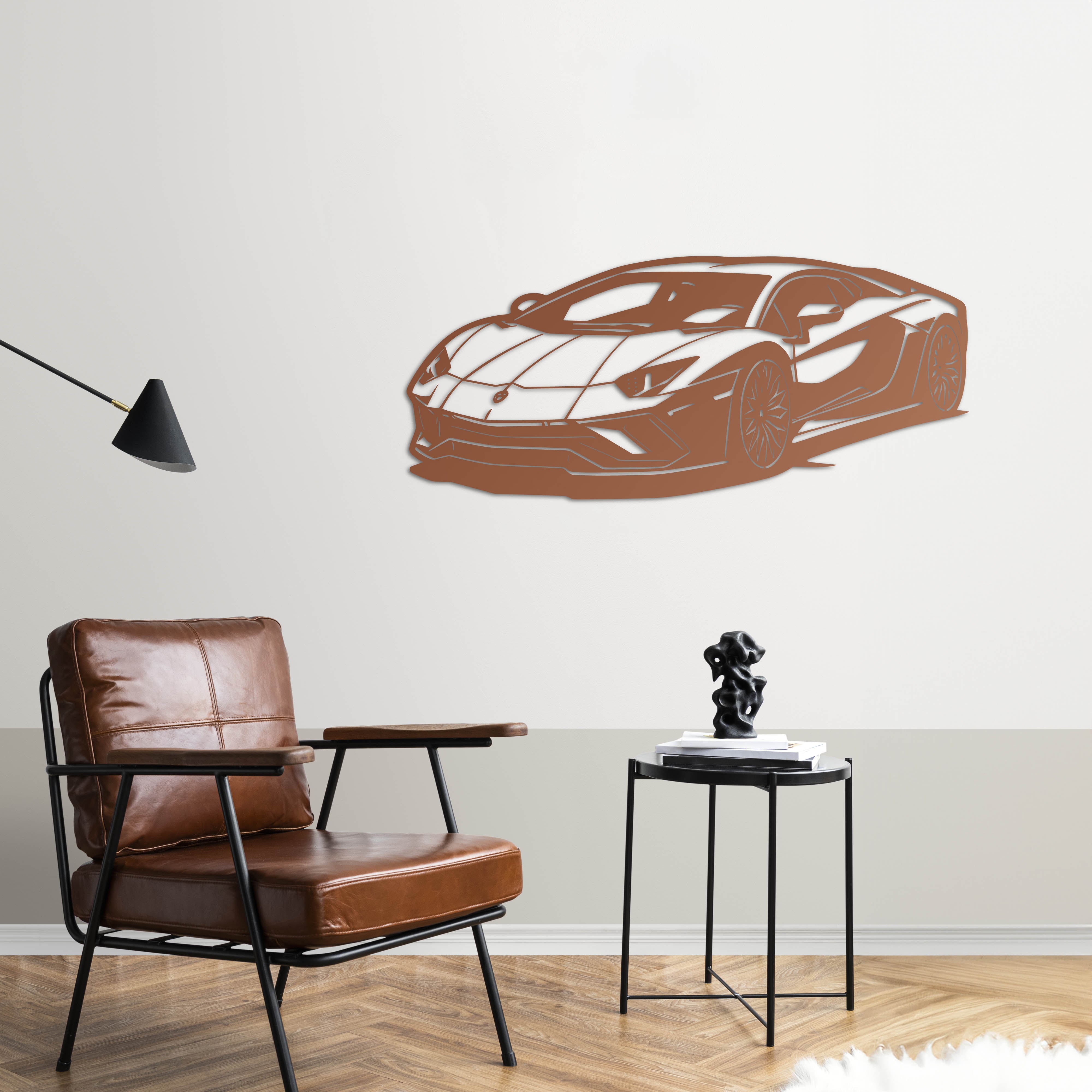 Lamborghini Aventador – Araba Metal Duvar Dekoru