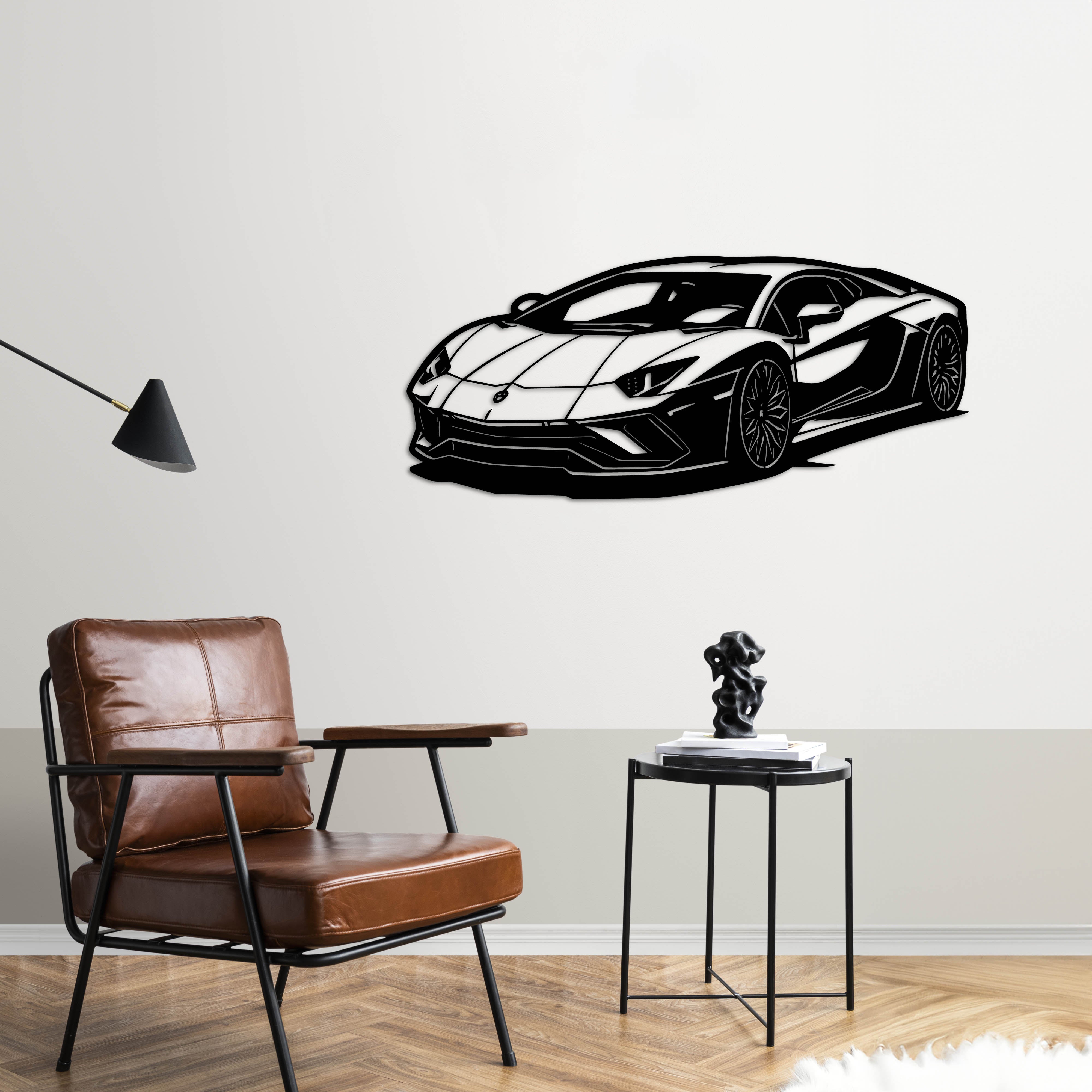 Lamborghini Aventador – Araba Metal Duvar Dekoru