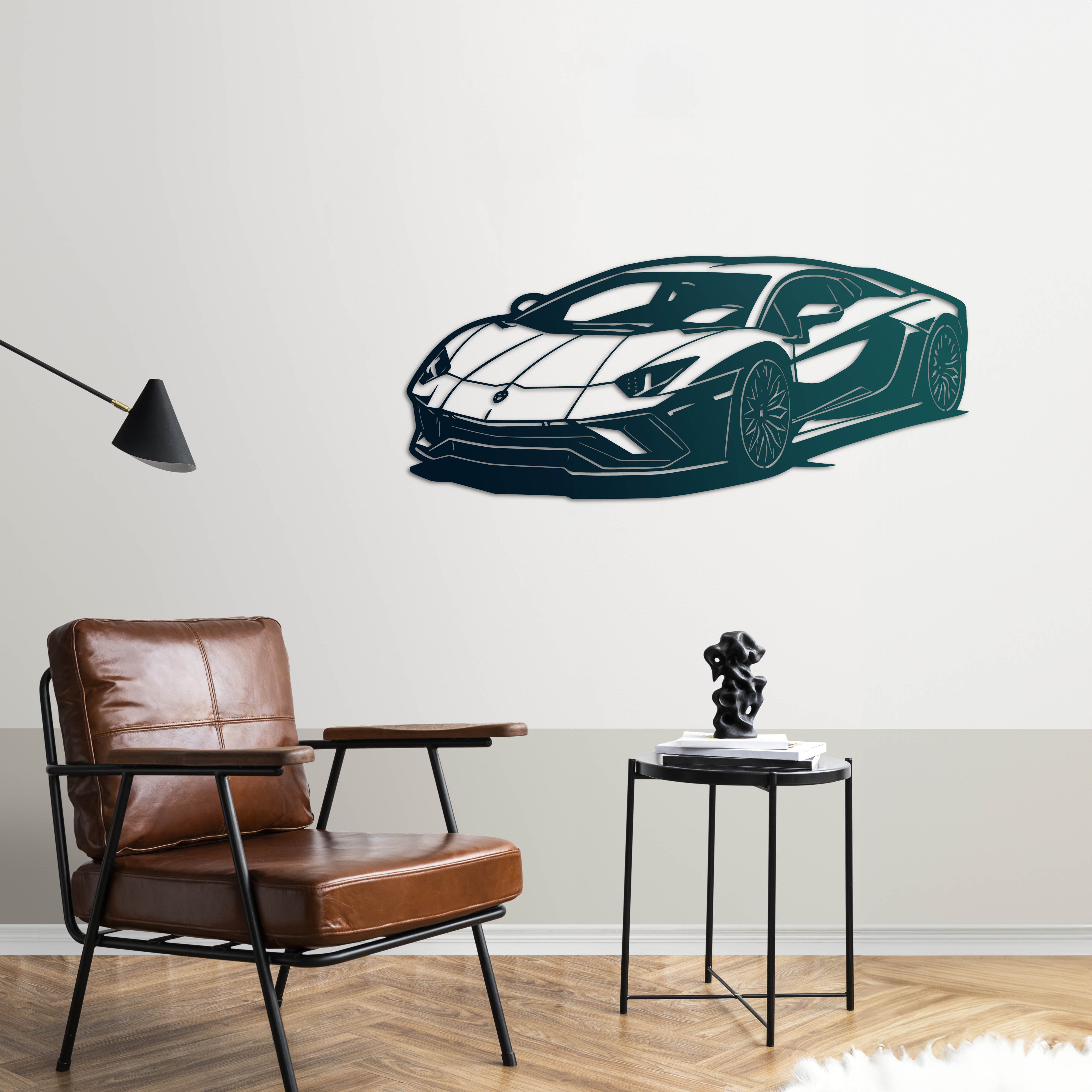 Lamborghini Aventador – Araba Metal Duvar Dekoru