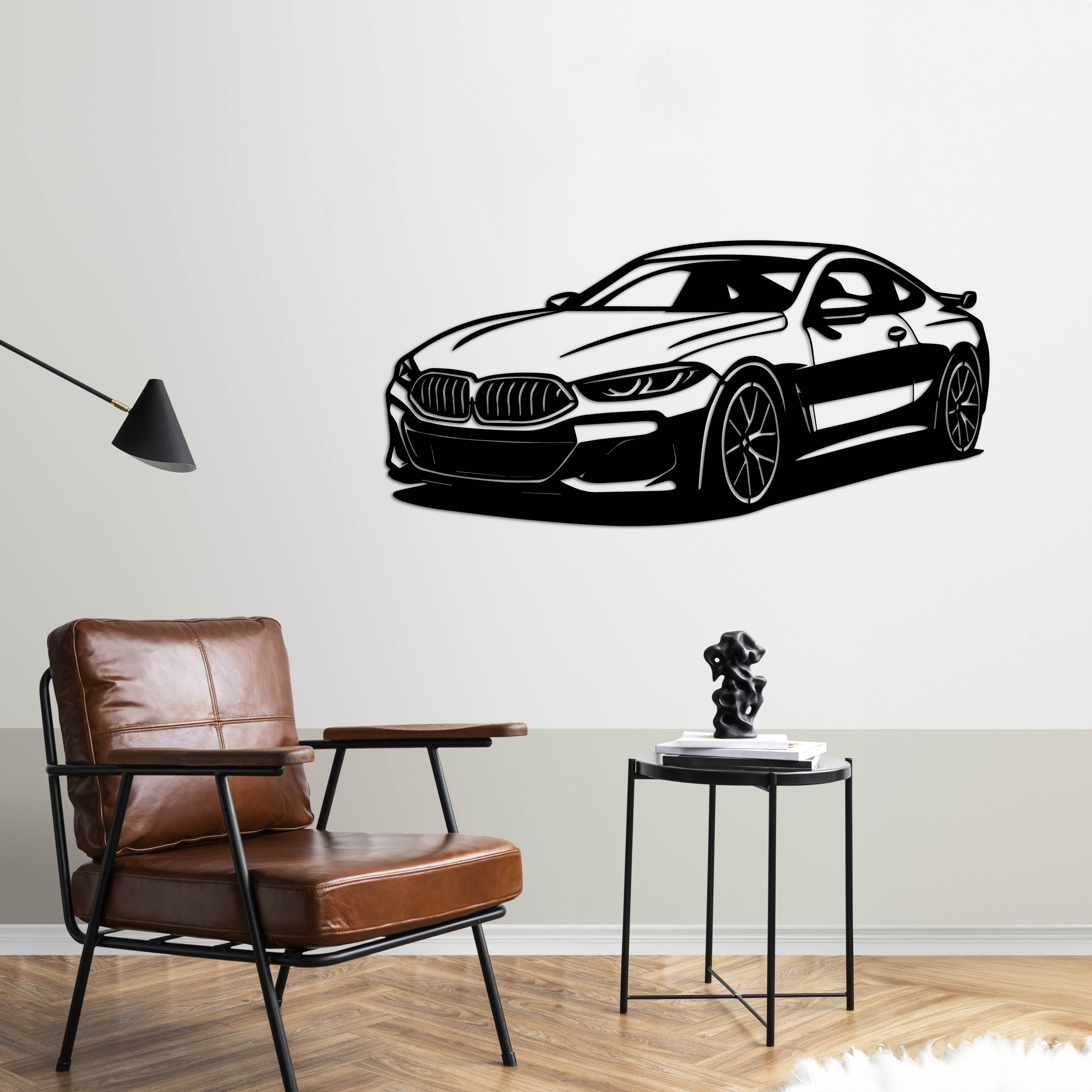BMW 8 Serisi Coupe – Araba Metal Duvar Dekoru