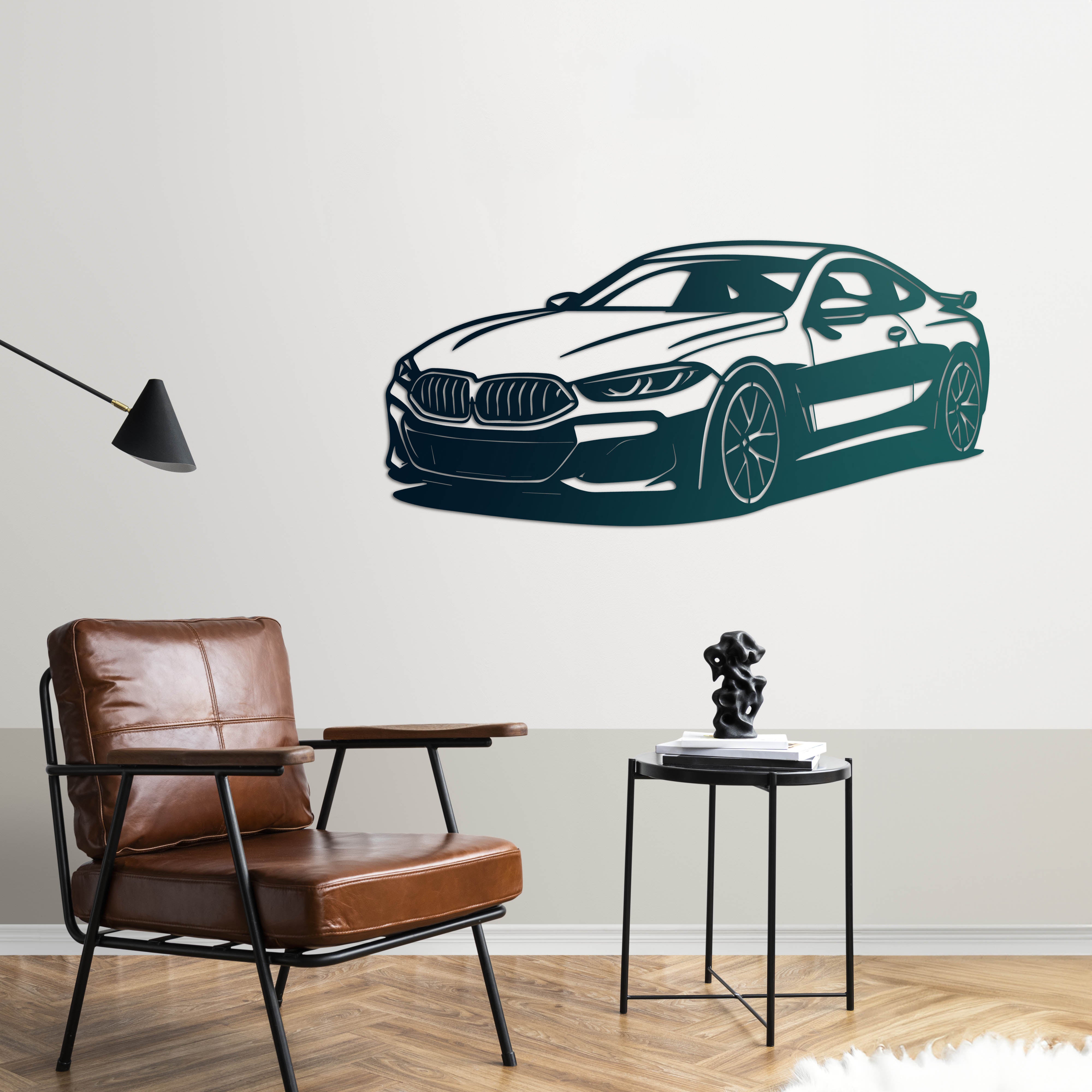 BMW 8 Serisi Coupe – Araba Metal Duvar Dekoru