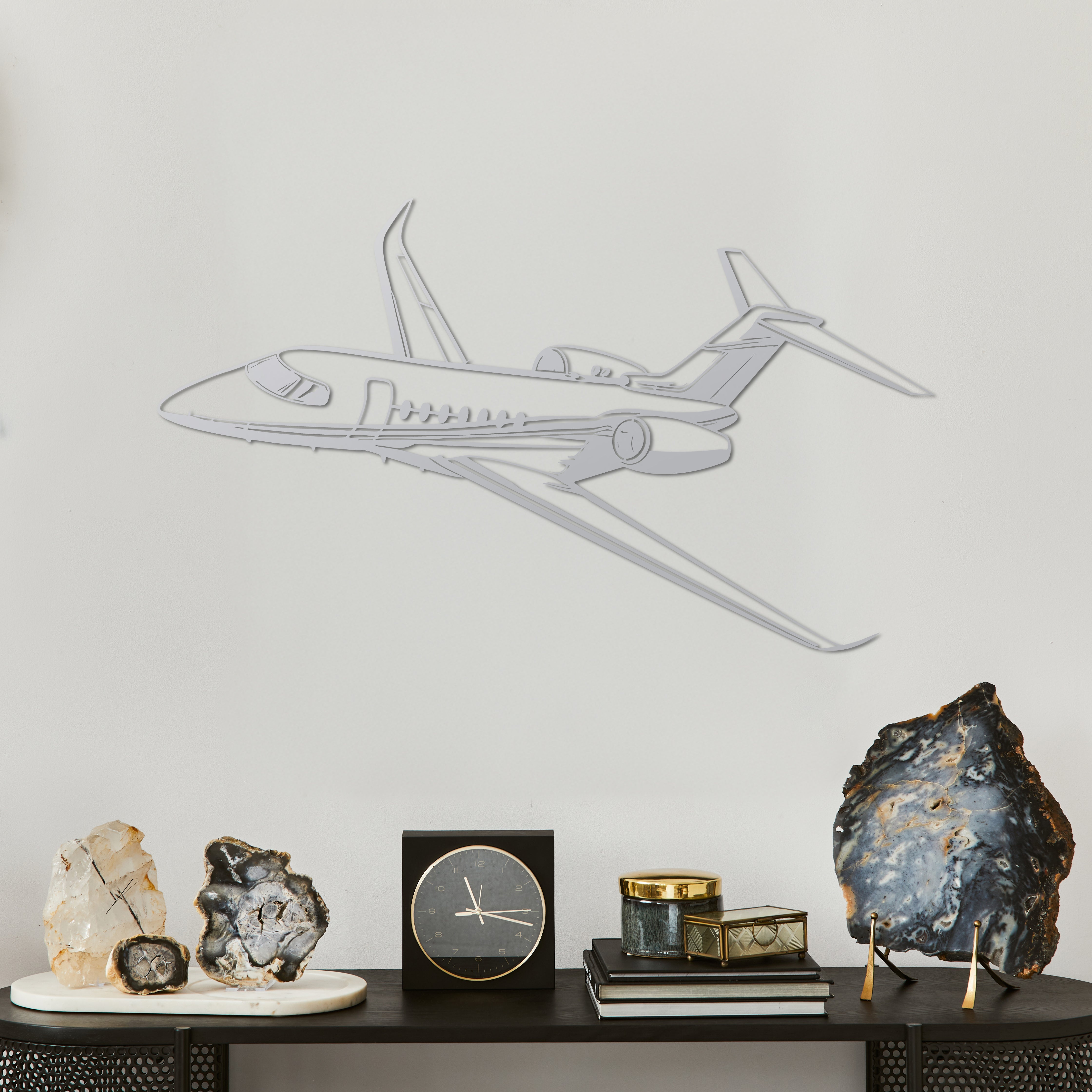 Cessna Citation Jet – Uçak Metal Duvar Dekoru