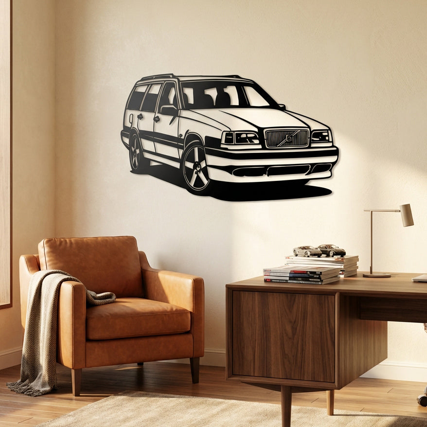 Volvo 850 R – Araba Metal Duvar Dekoru