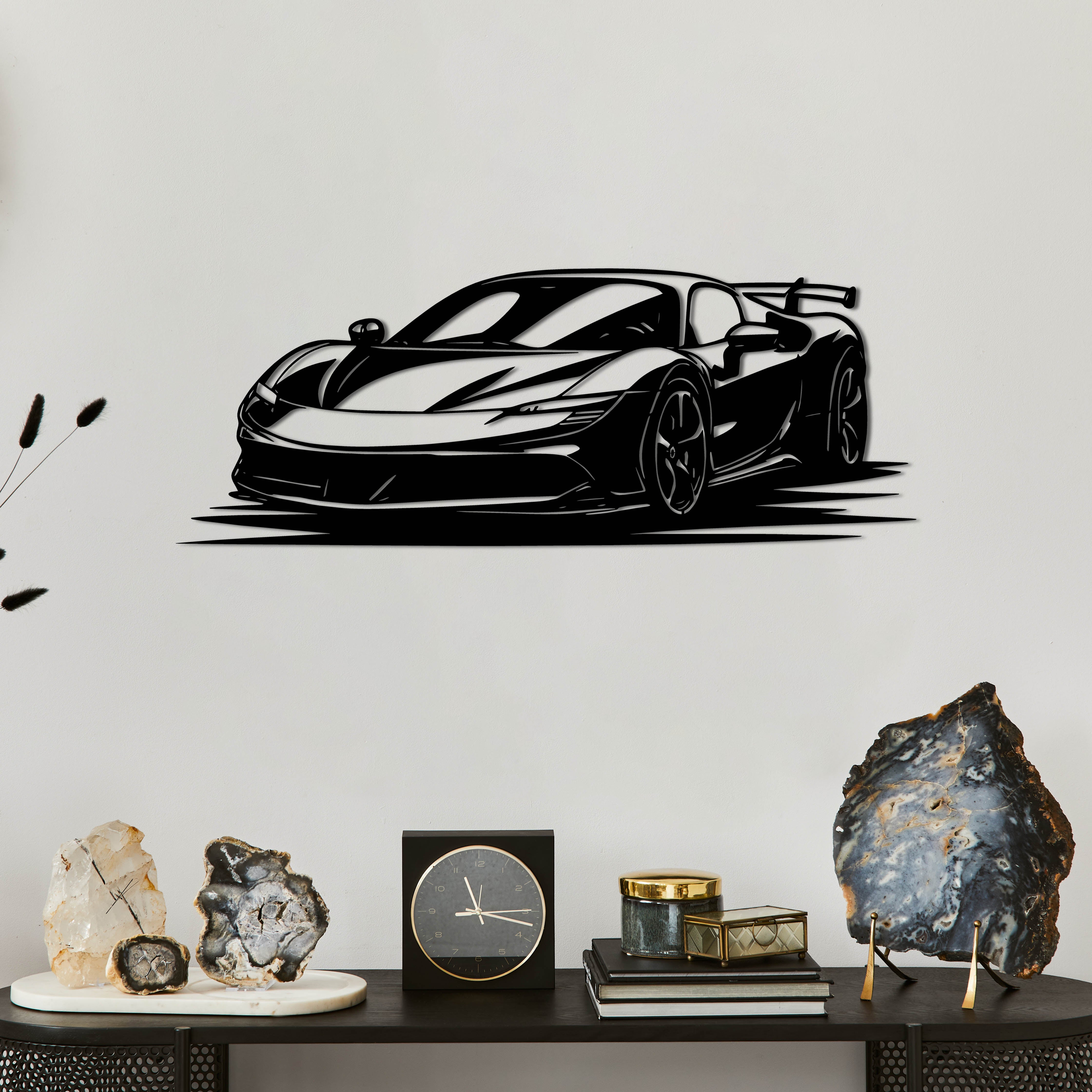 Ferrari SF90 Stradale – Araba Metal Duvar Dekoru