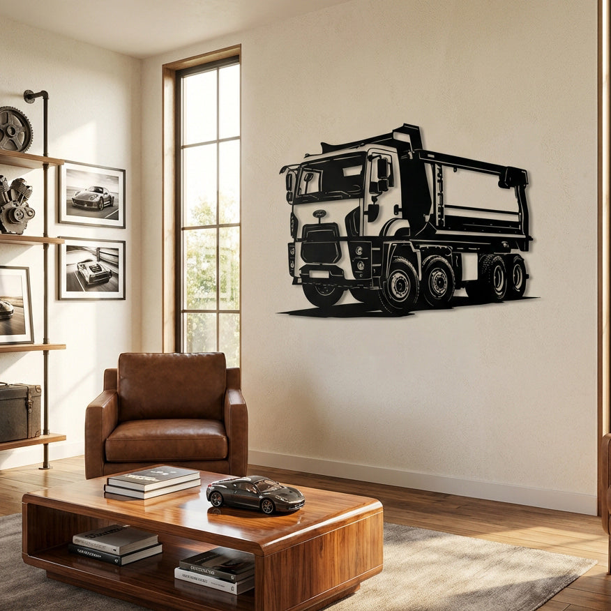 Ford Trucks 4142D Damper – Kamyon Metal Duvar Dekoru