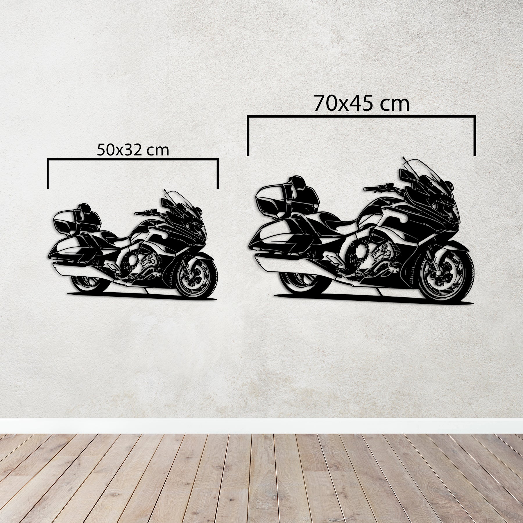 Grand America Touring Motor Metal Duvar Dekoru – Touring Motosiklet Tablosu