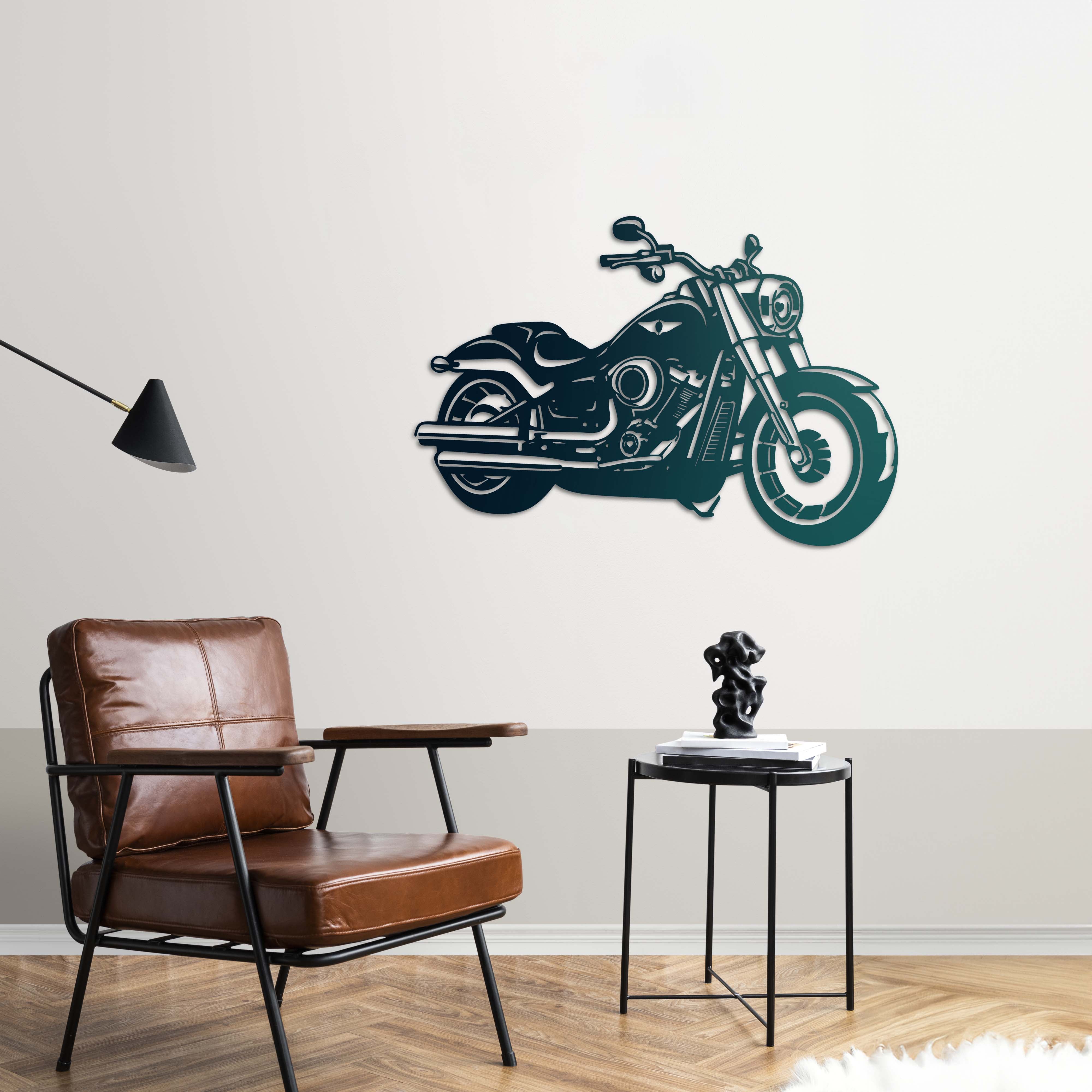 Harley-Davidson – Motor Metal Duvar Dekoru