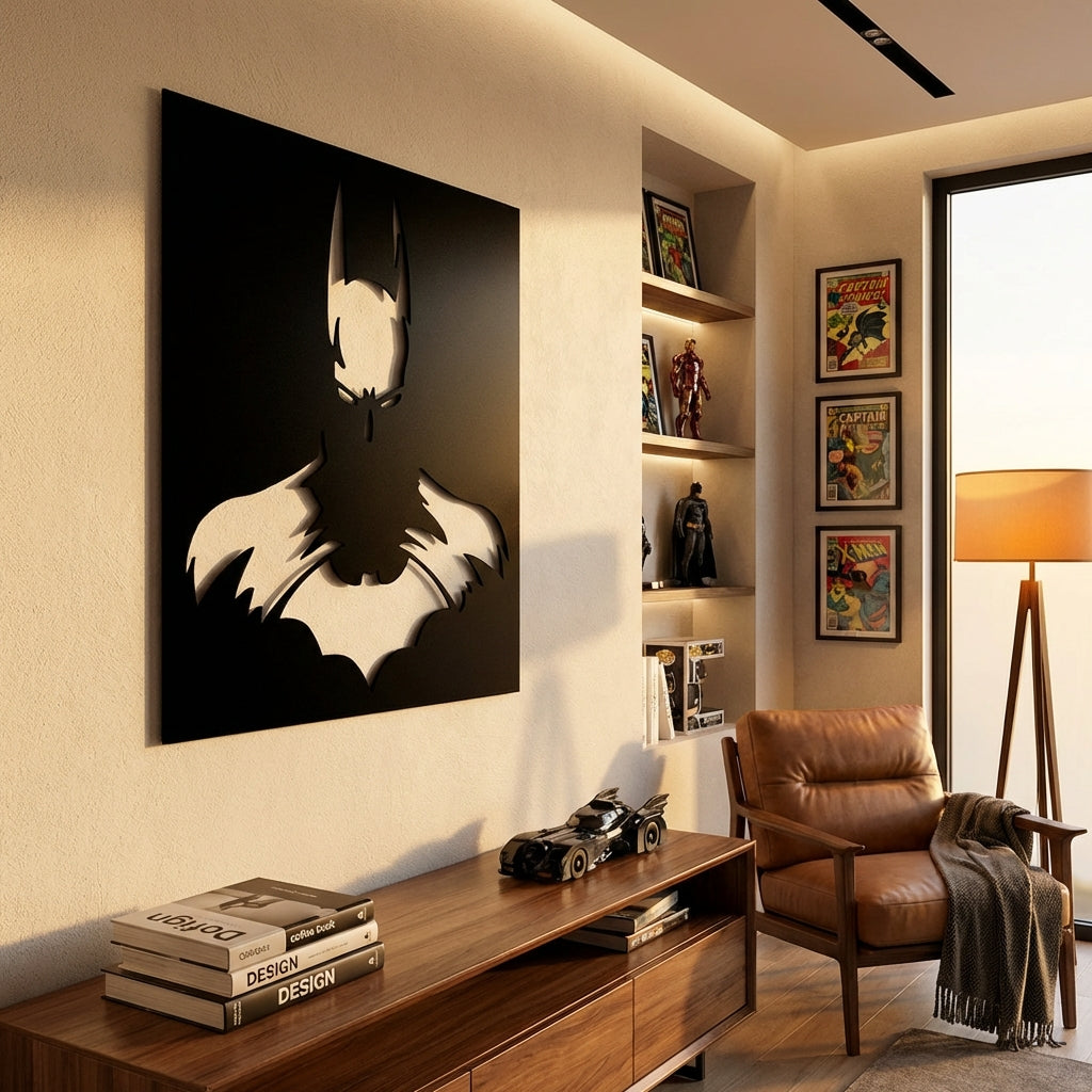 Batman Metal Duvar Dekoru