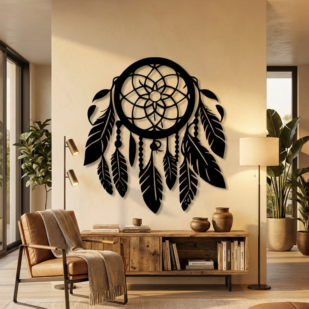 Düş Kapanı Metal Duvar Dekoru